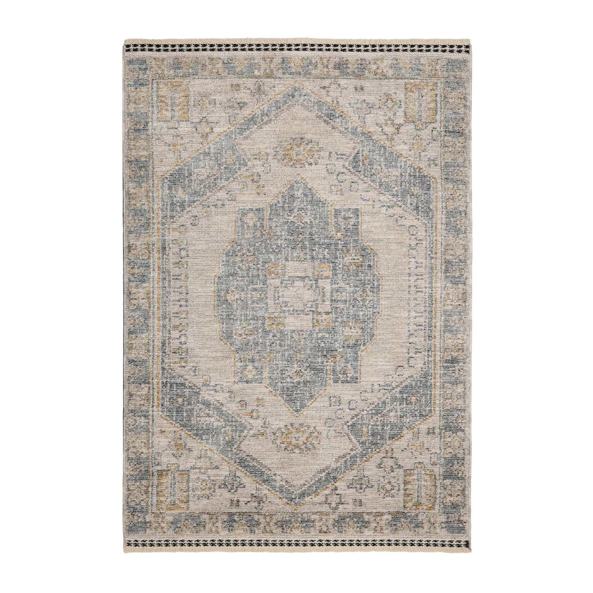 Blue - Homemaker - Mateo Medallion Rug Blue - 2