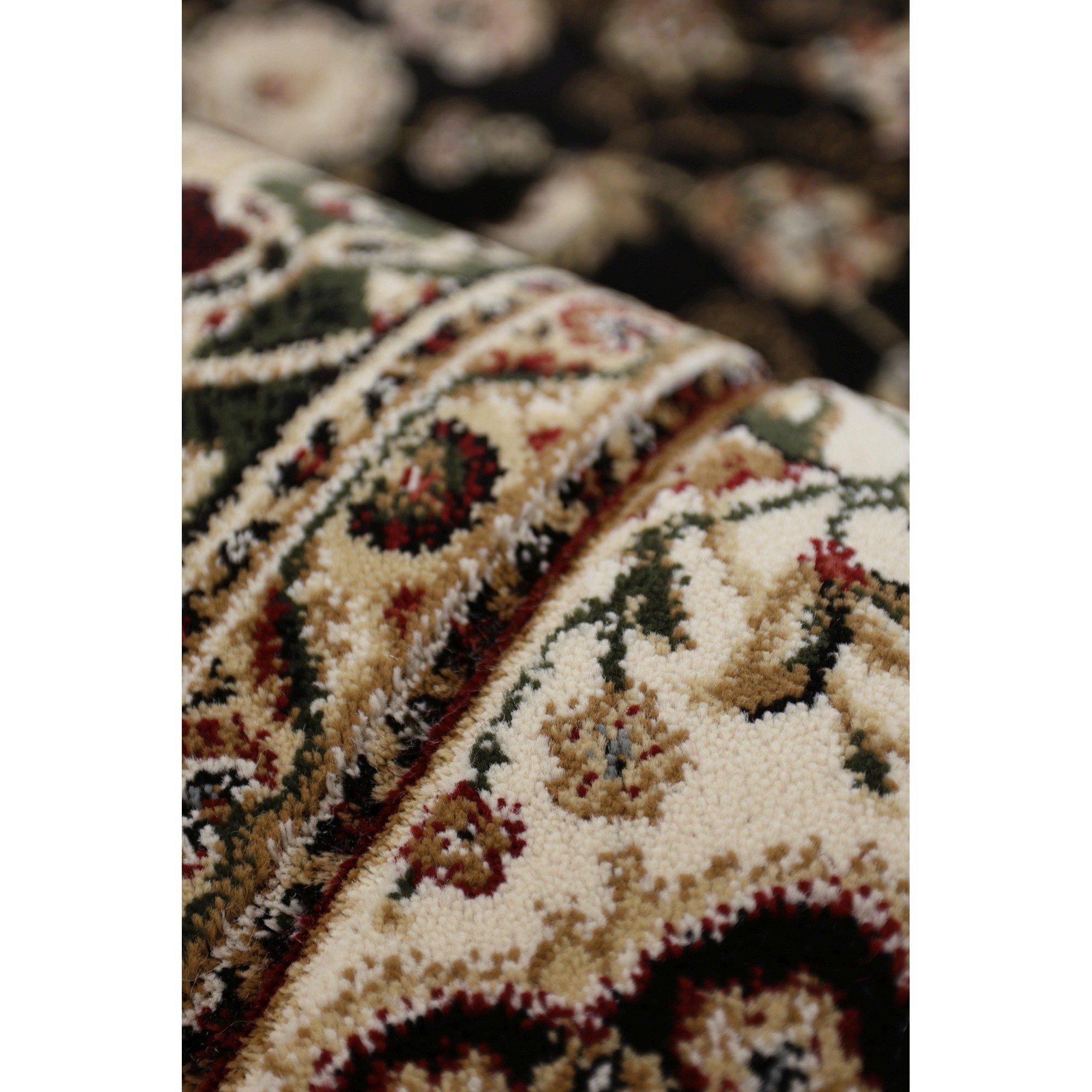 Black - Homemaker - Victoria Traditional Rug Black - 3