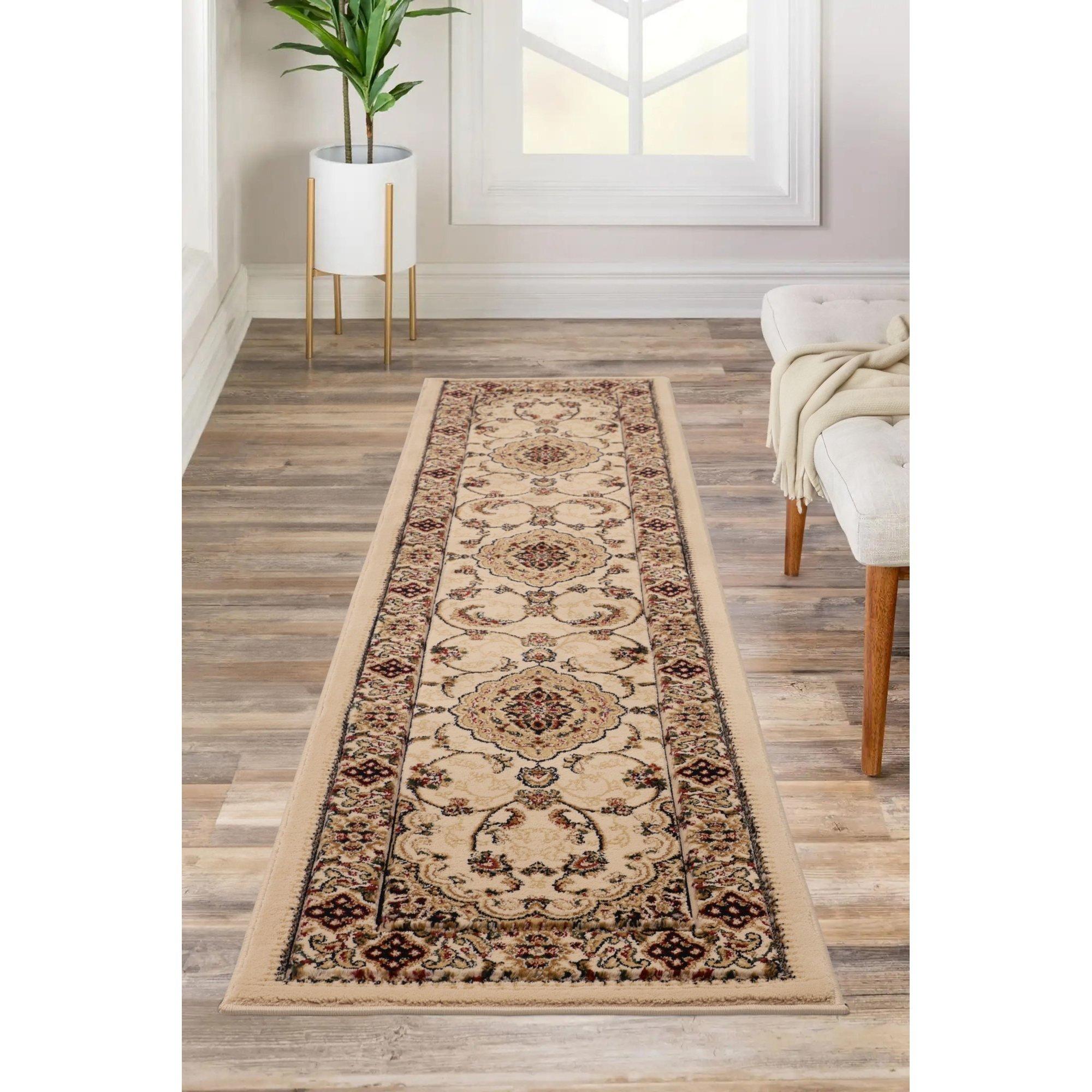 Homemaker  Victoria Traditional Runner Cream - 60x230cm
