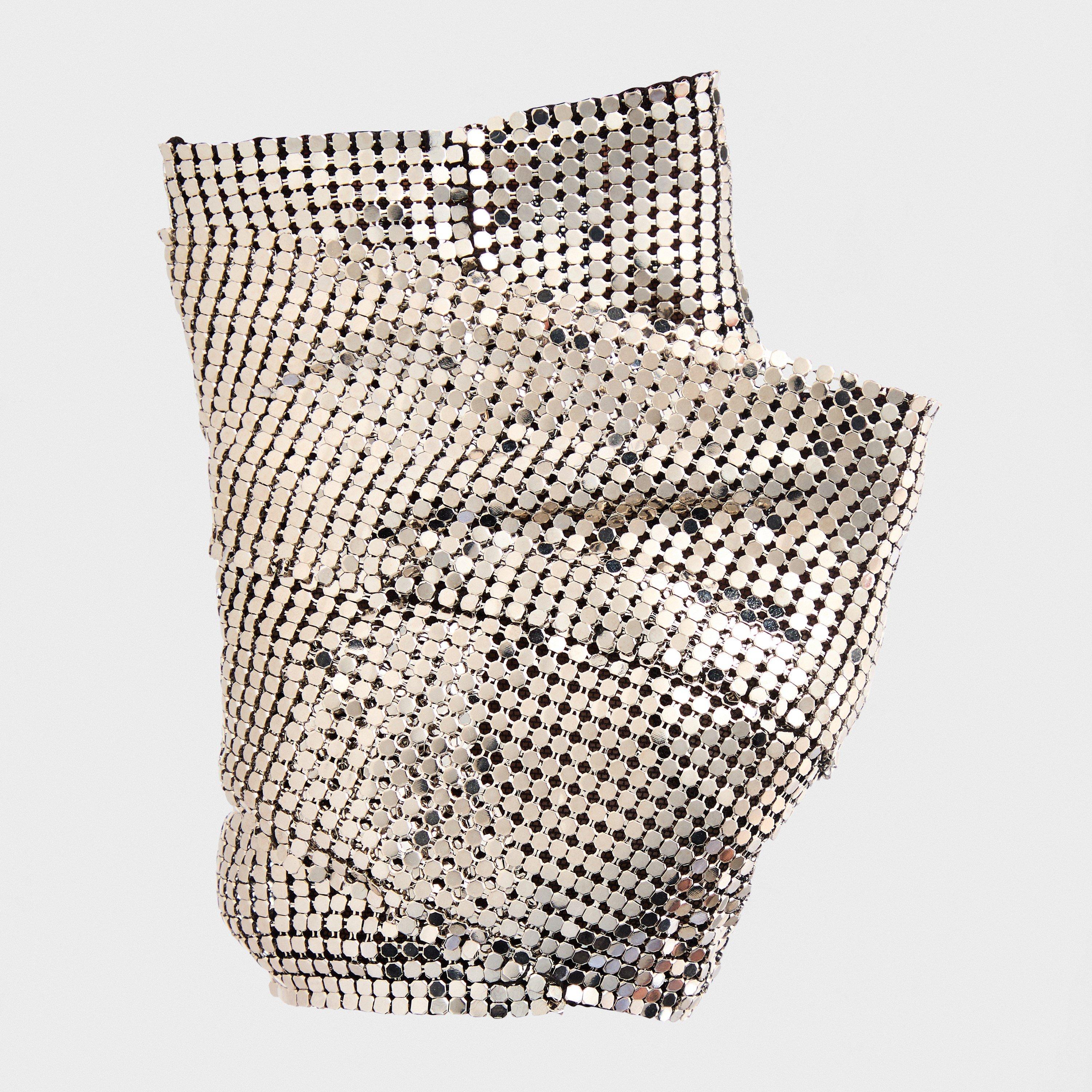 Nikel/SmkdTopaz - Gucci - Women's Fingerless Gloves, Design - 2