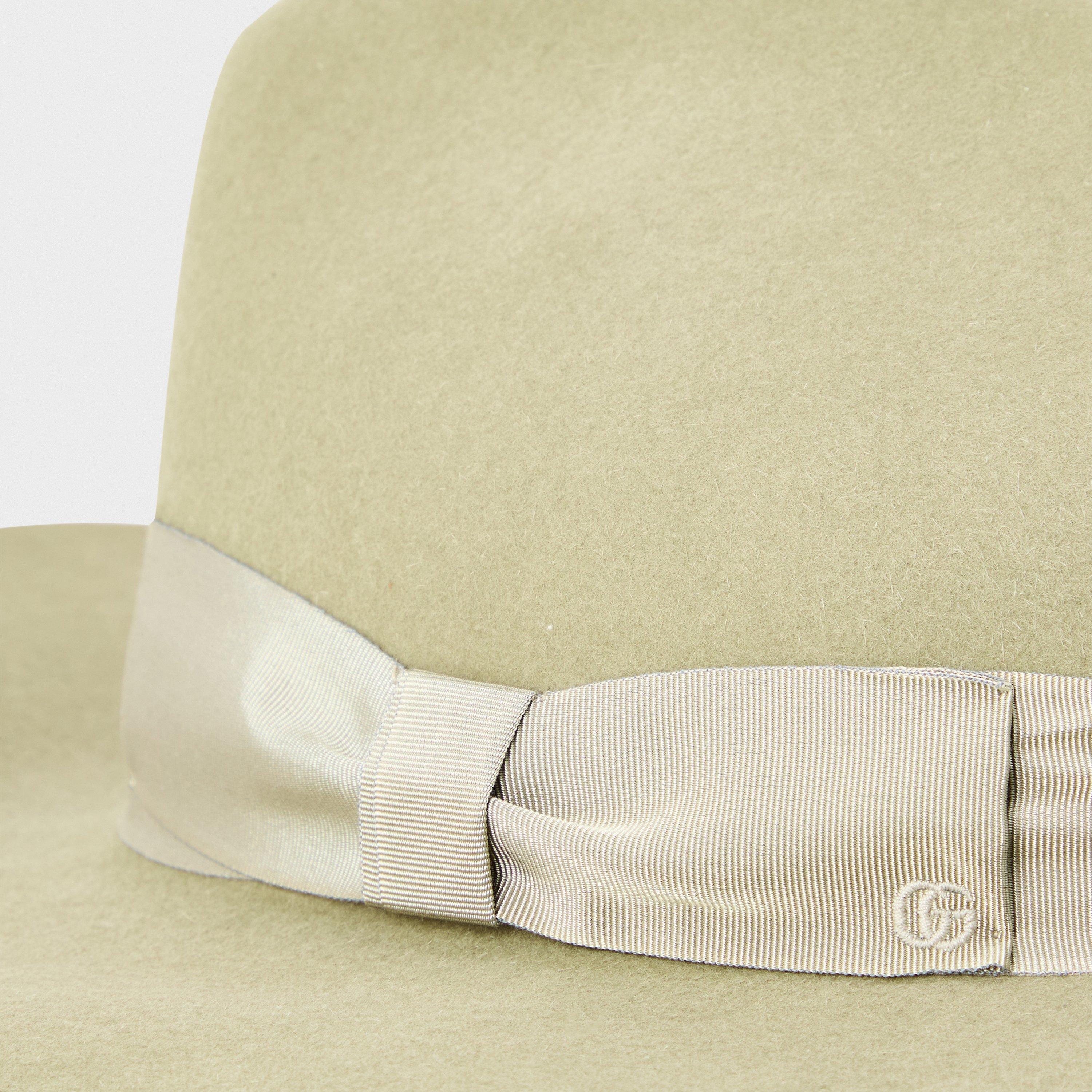 Olive/Drk Grn - Gucci - Women's Classic Fedora - 3