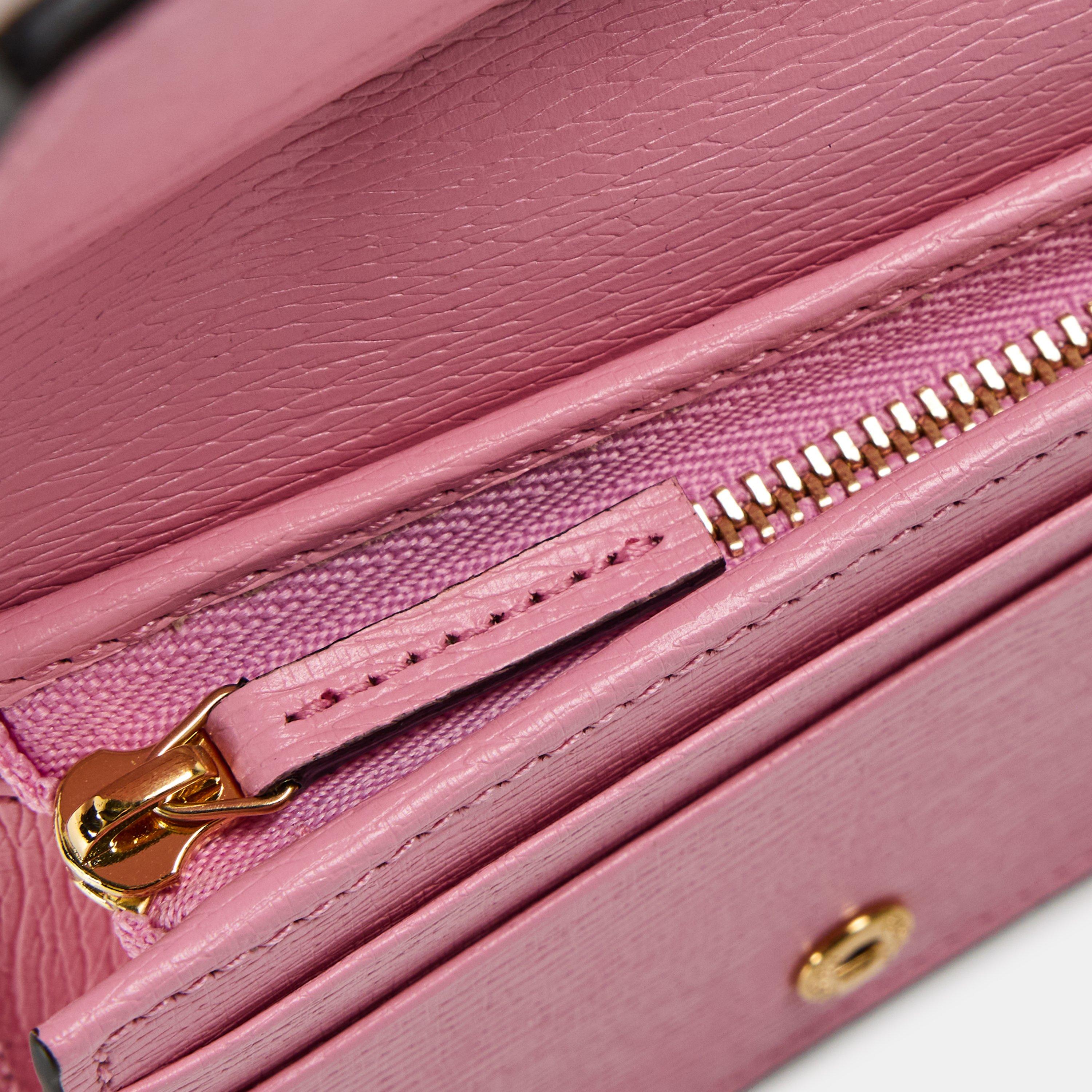 Pnk BnMl/Pink B - Gucci - Women's Billfold Wallet - 4