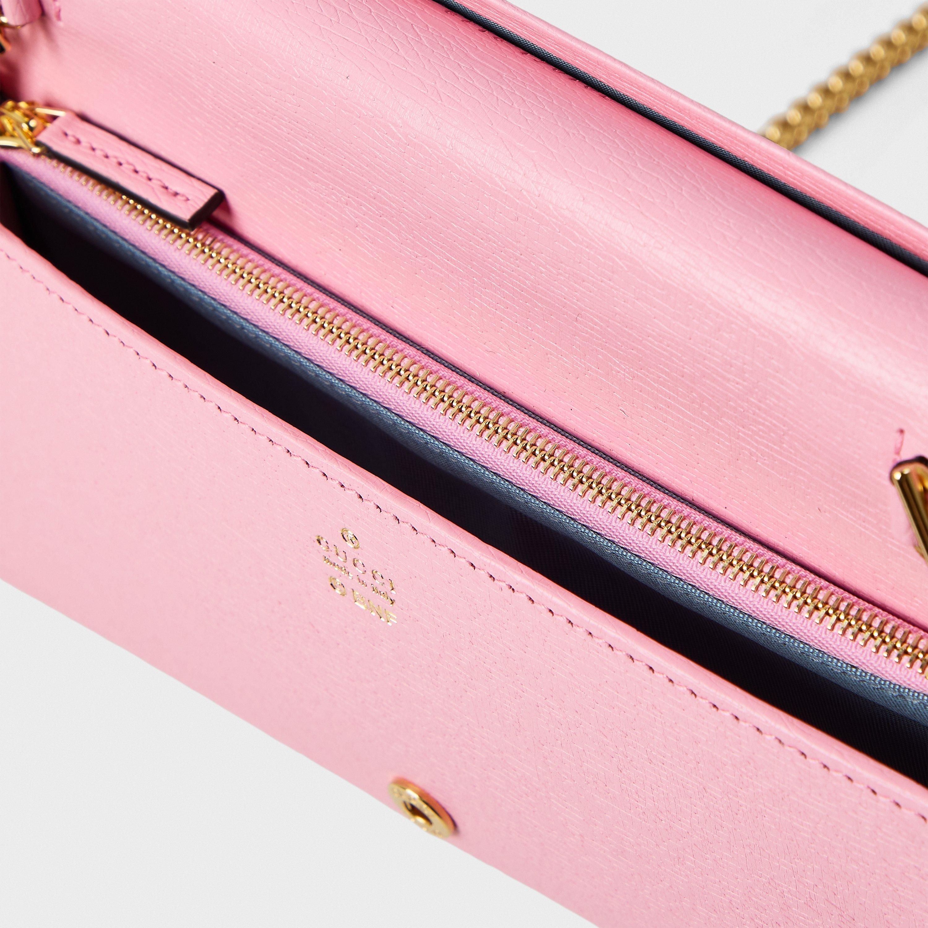 Pnk BnMl/Pink B - Gucci - Women's Card Holder - 4