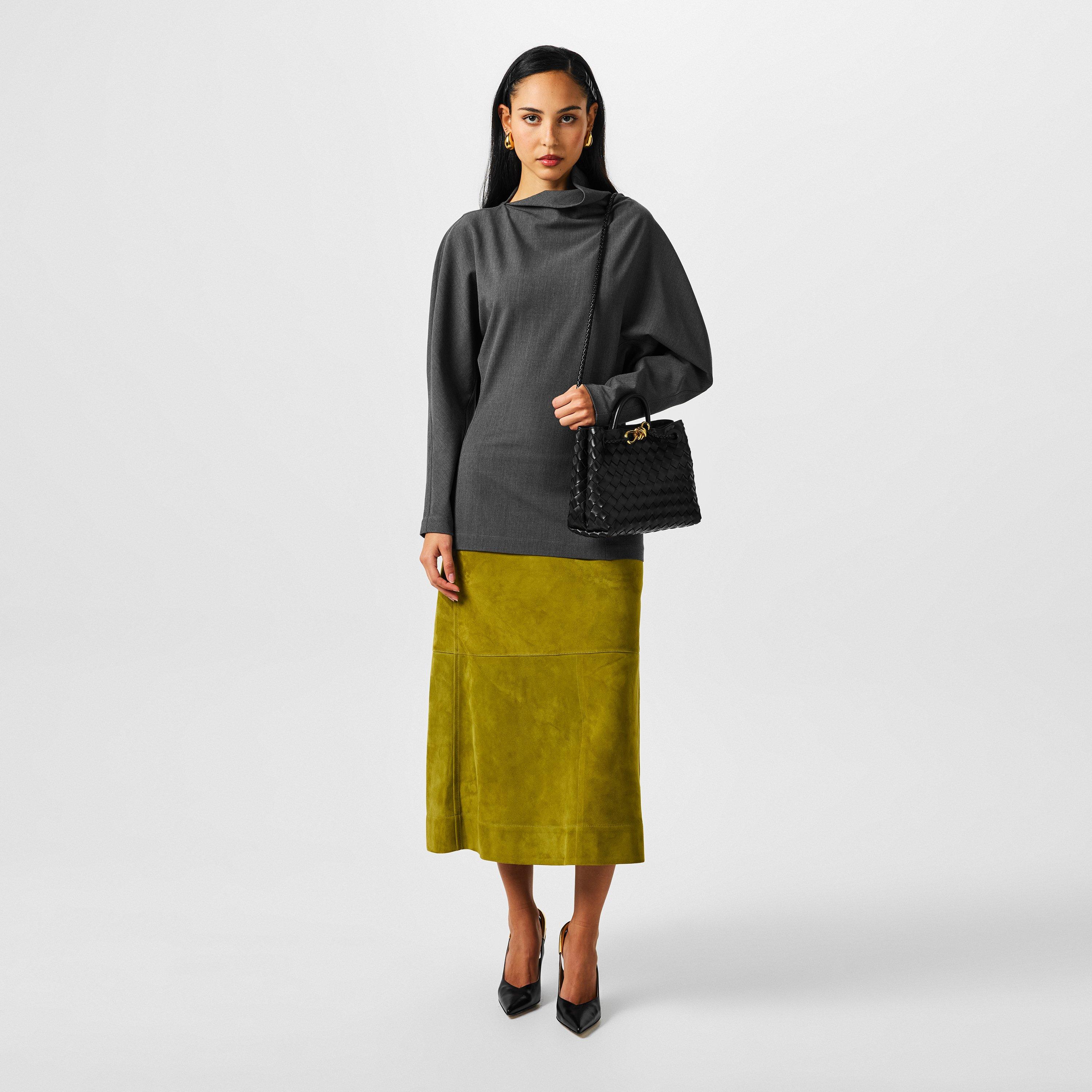 Black/Brass - Bottega Veneta - Small Andiamo - 6