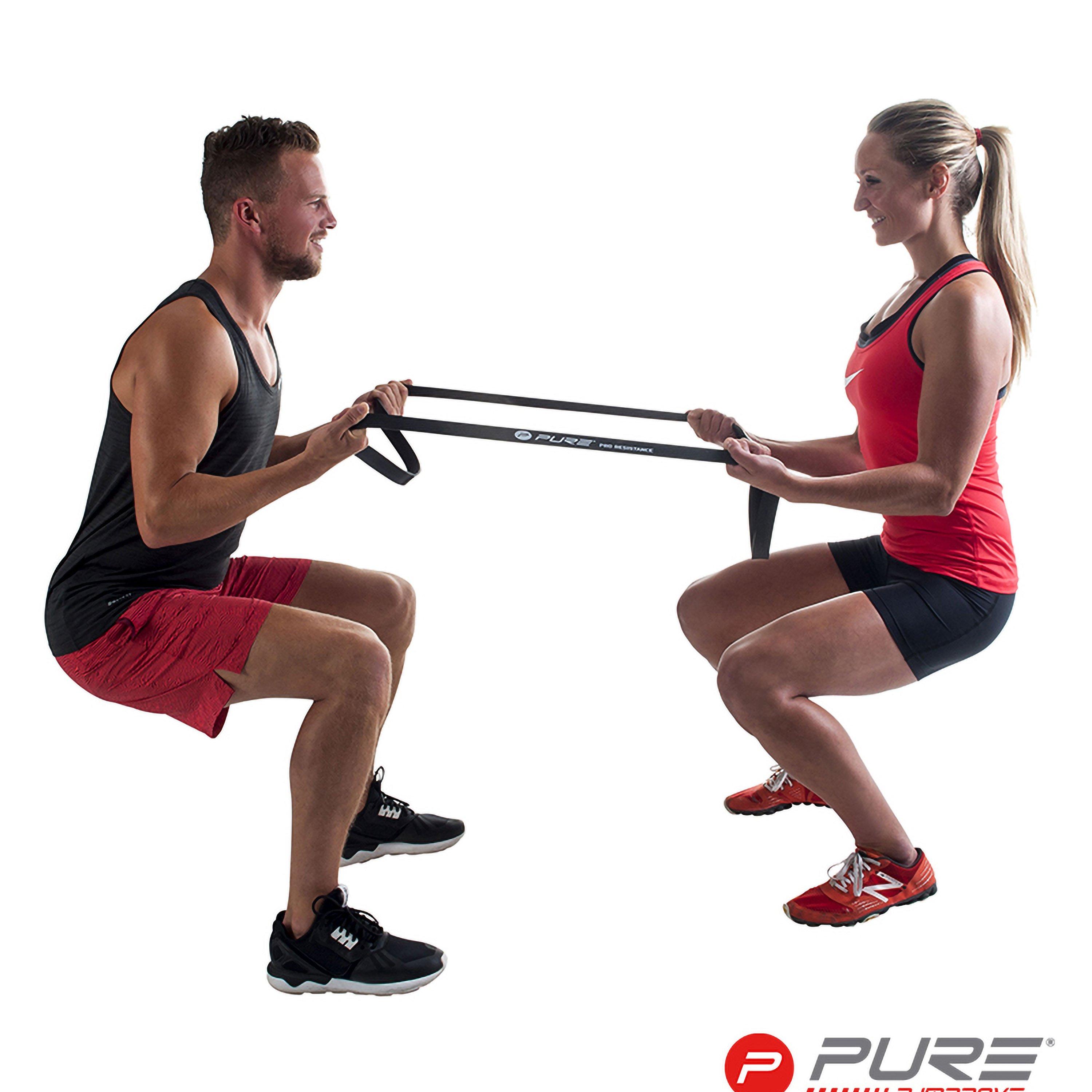 Grey - Pure2Improve - Pure2Improve Pro Resistance Band Extra Heavy - 4