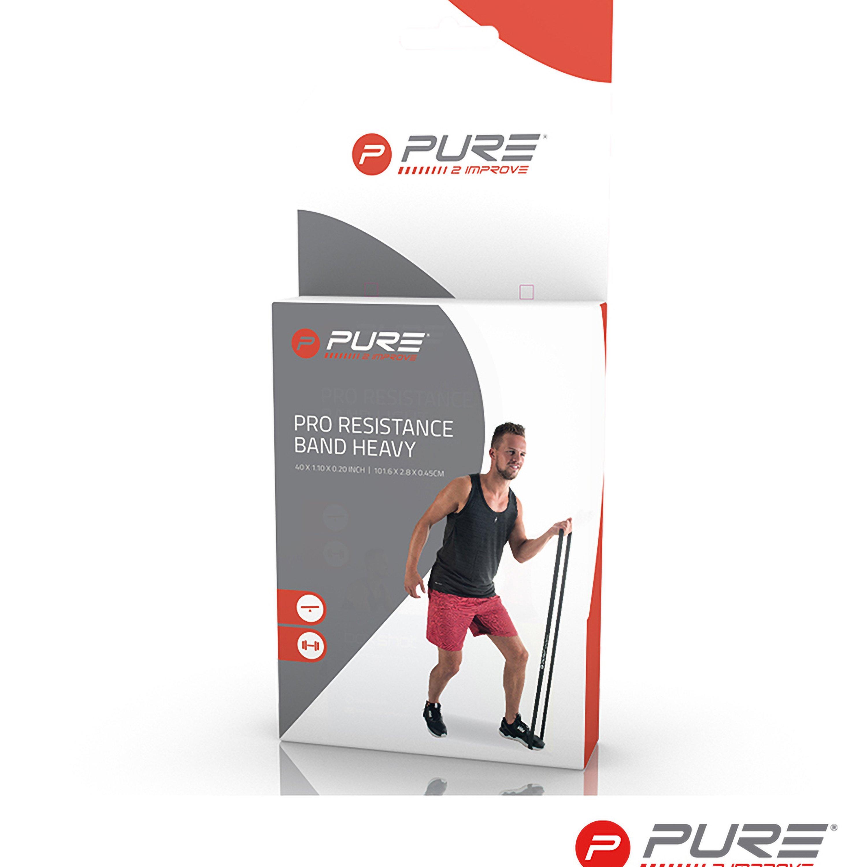 Black - Pure2Improve - Pro Resistance Band Extra Heavy - 2