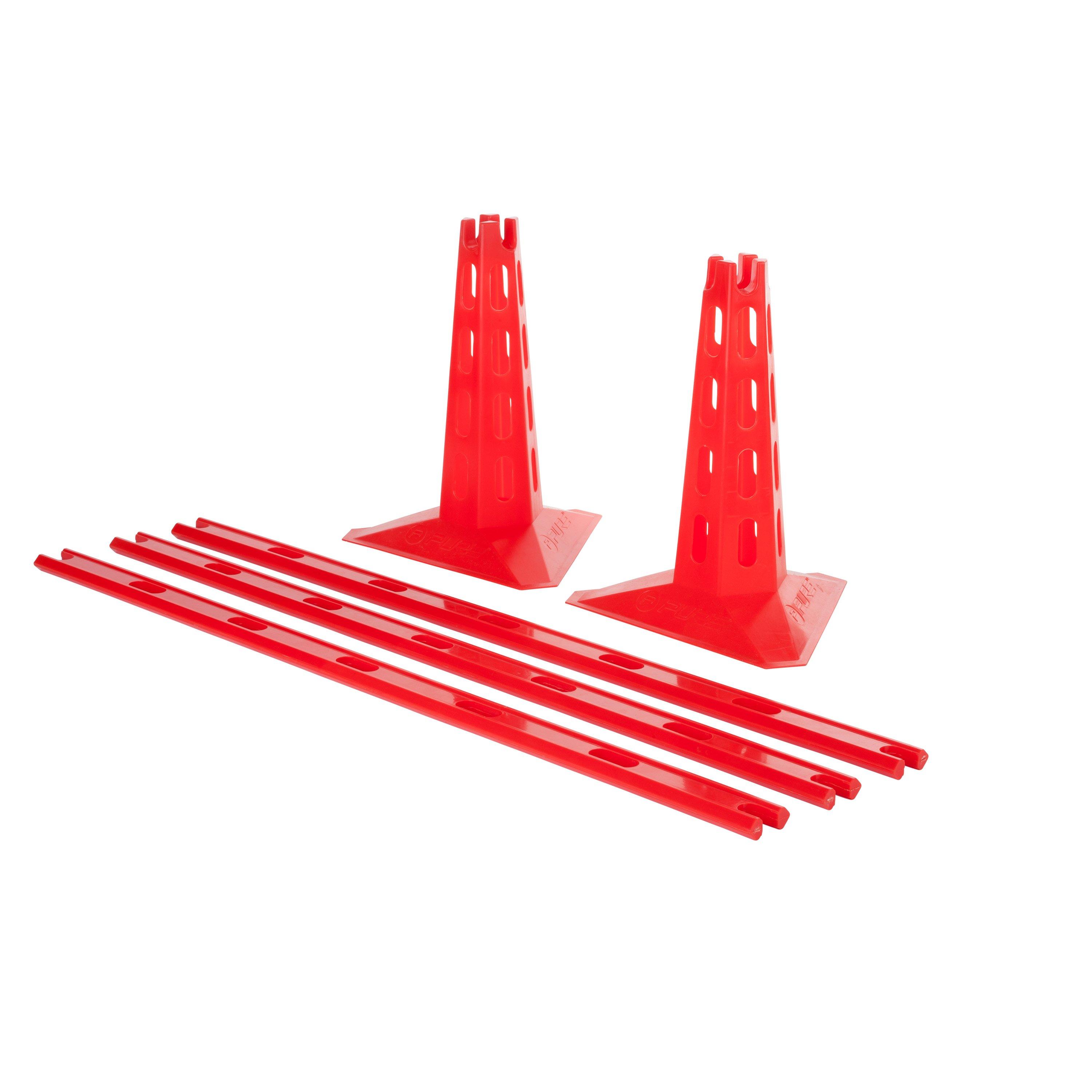 Red - Pure2Improve - Pure2Improve Agility Cones (Set Of 6) - 2