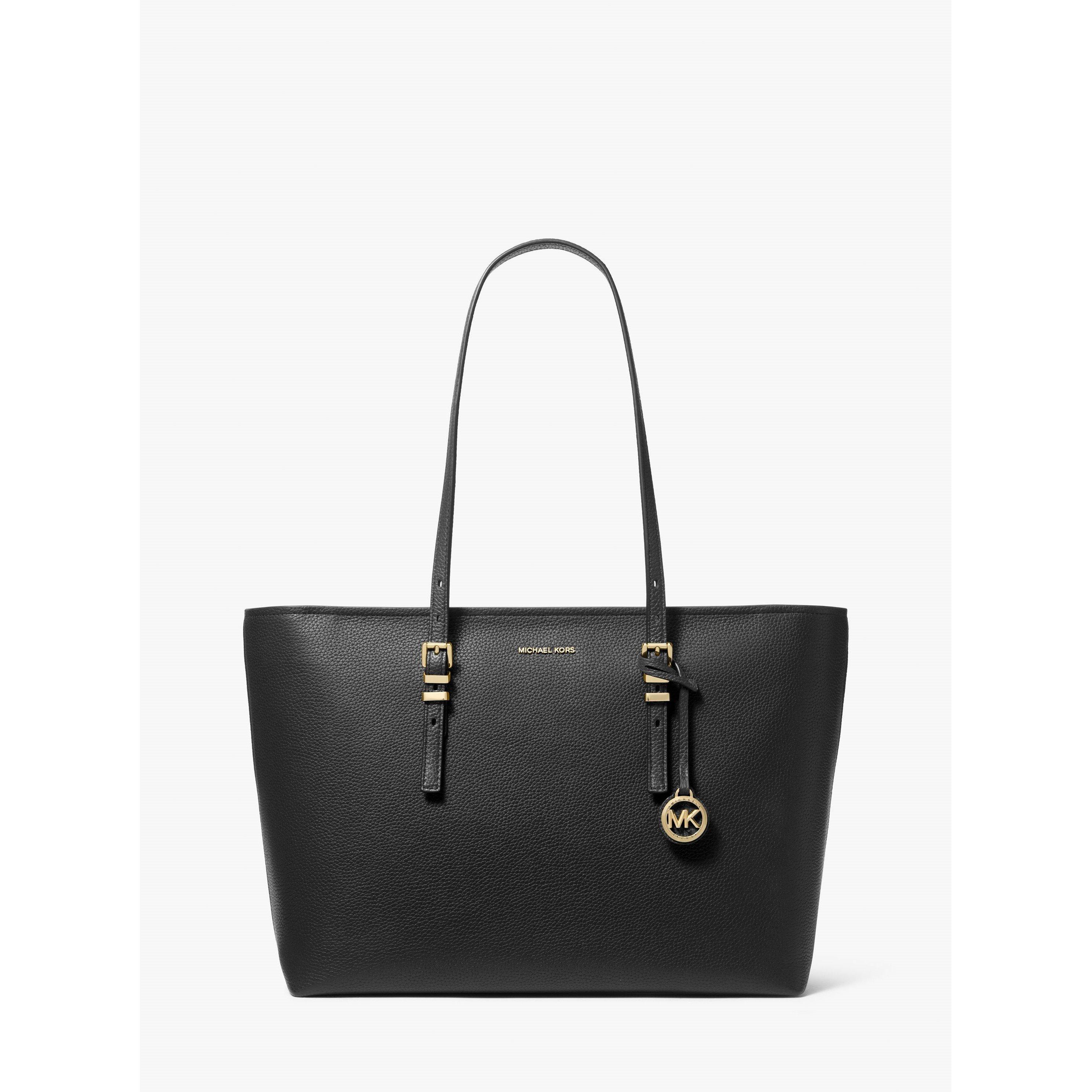 MICHAEL Michael Kors Quinn Large Tote Bag - BLACK*