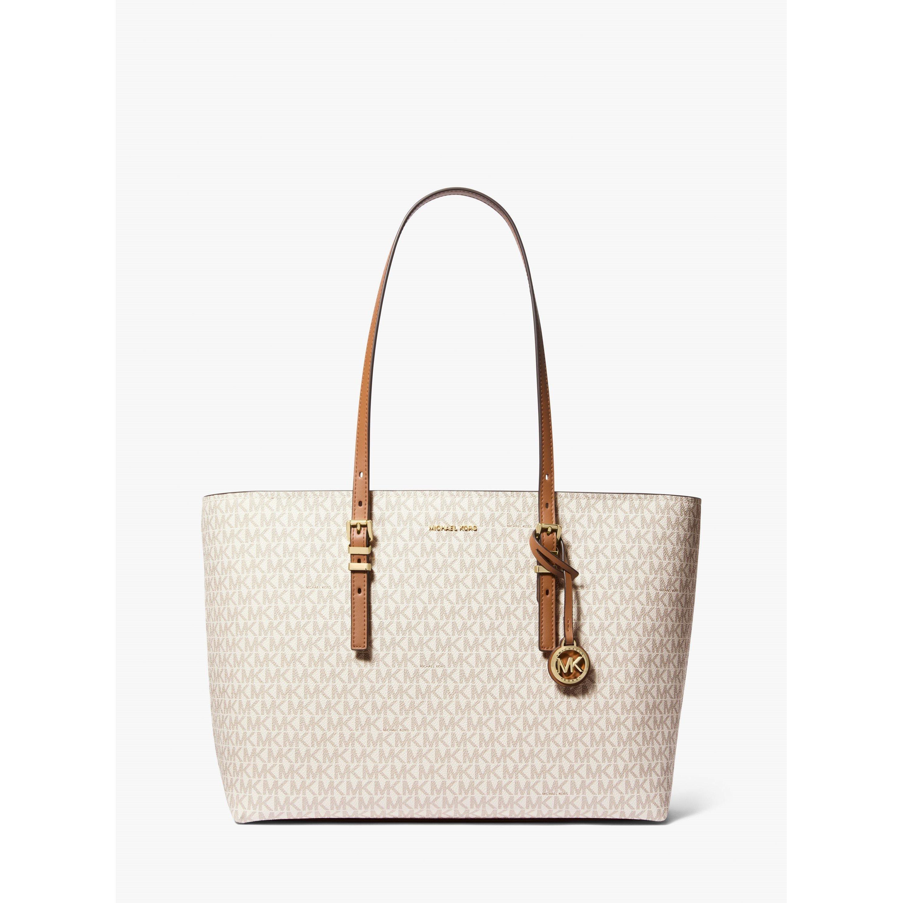 MICHAEL Michael Kors Quinn Large Tote Bag - VANILLA/ACRN*