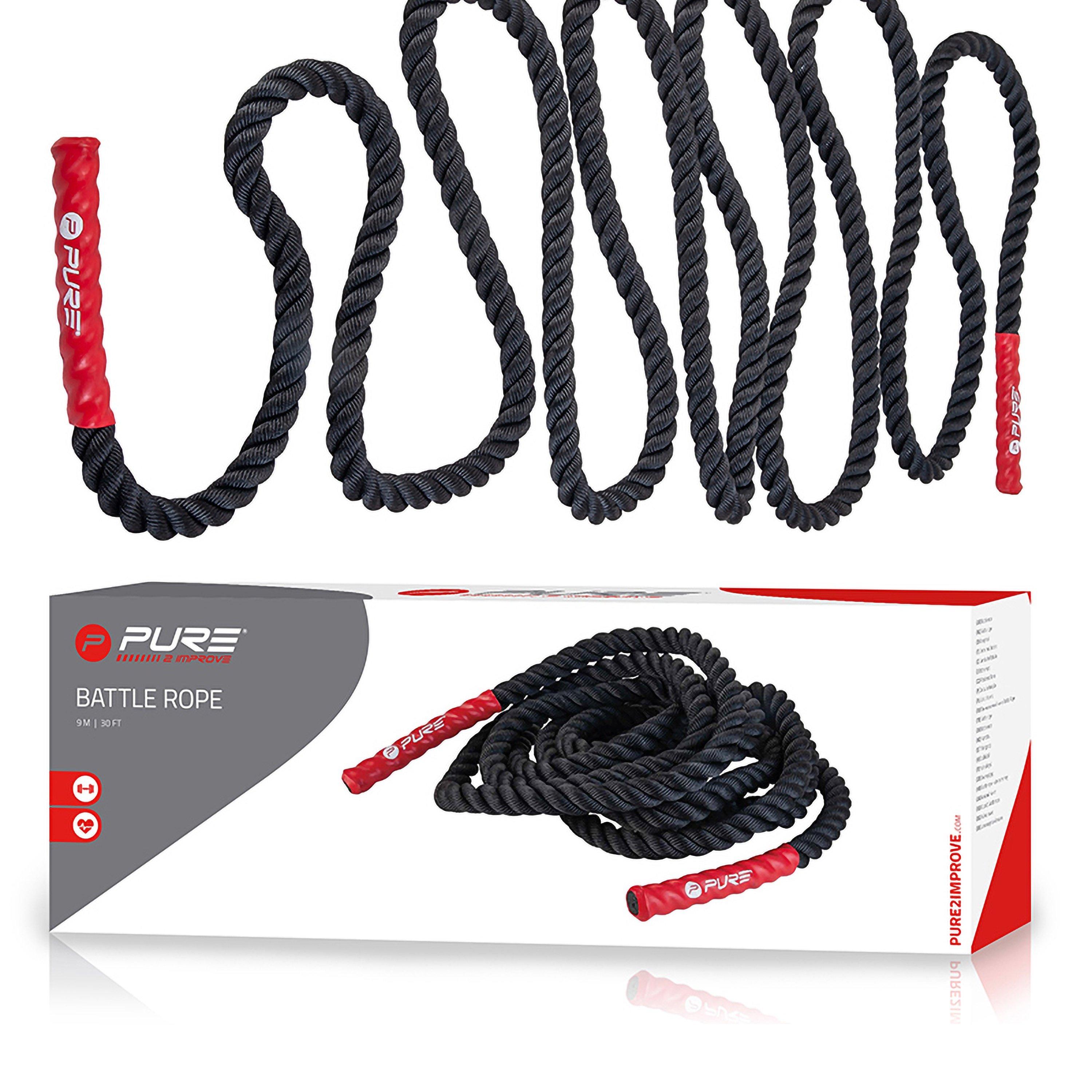 Black - Pure2Improve - Pure2Improve Battle Rope - 2