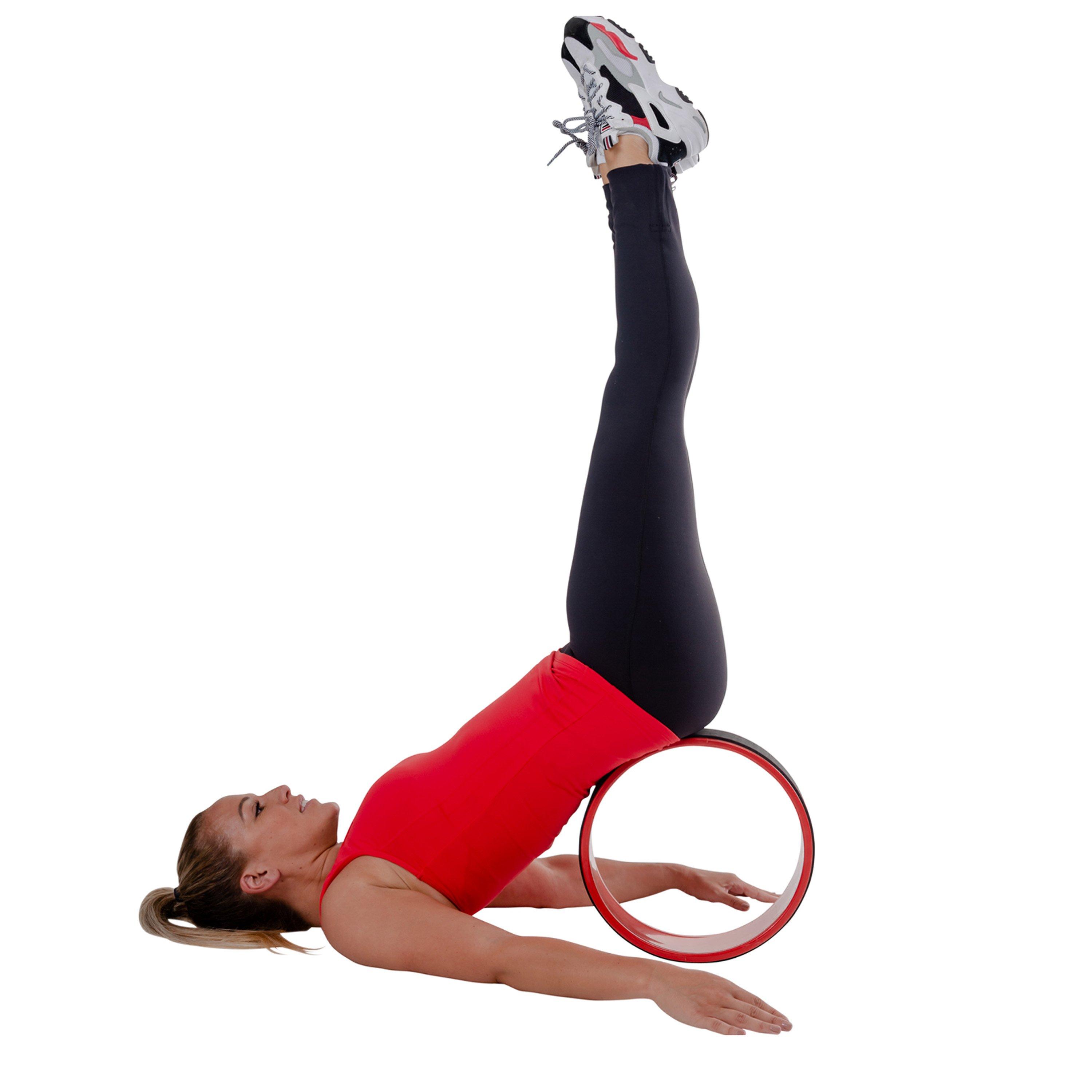 Blue - Pure2Improve - Pure2Improve Yoga Wheel - 3