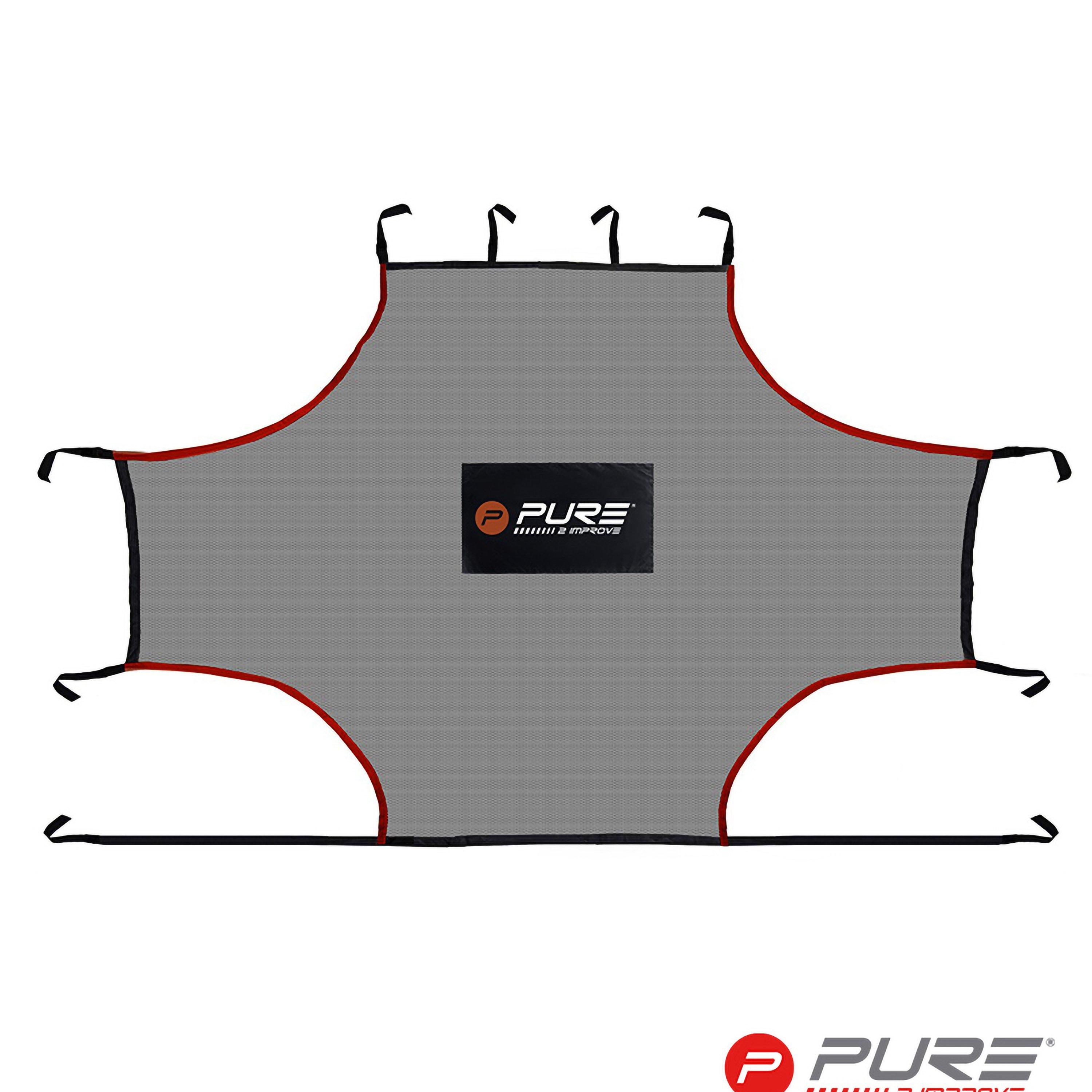 Grey - Pure2Improve - Pure2Improve Football Goal Corner Practice Net - 4