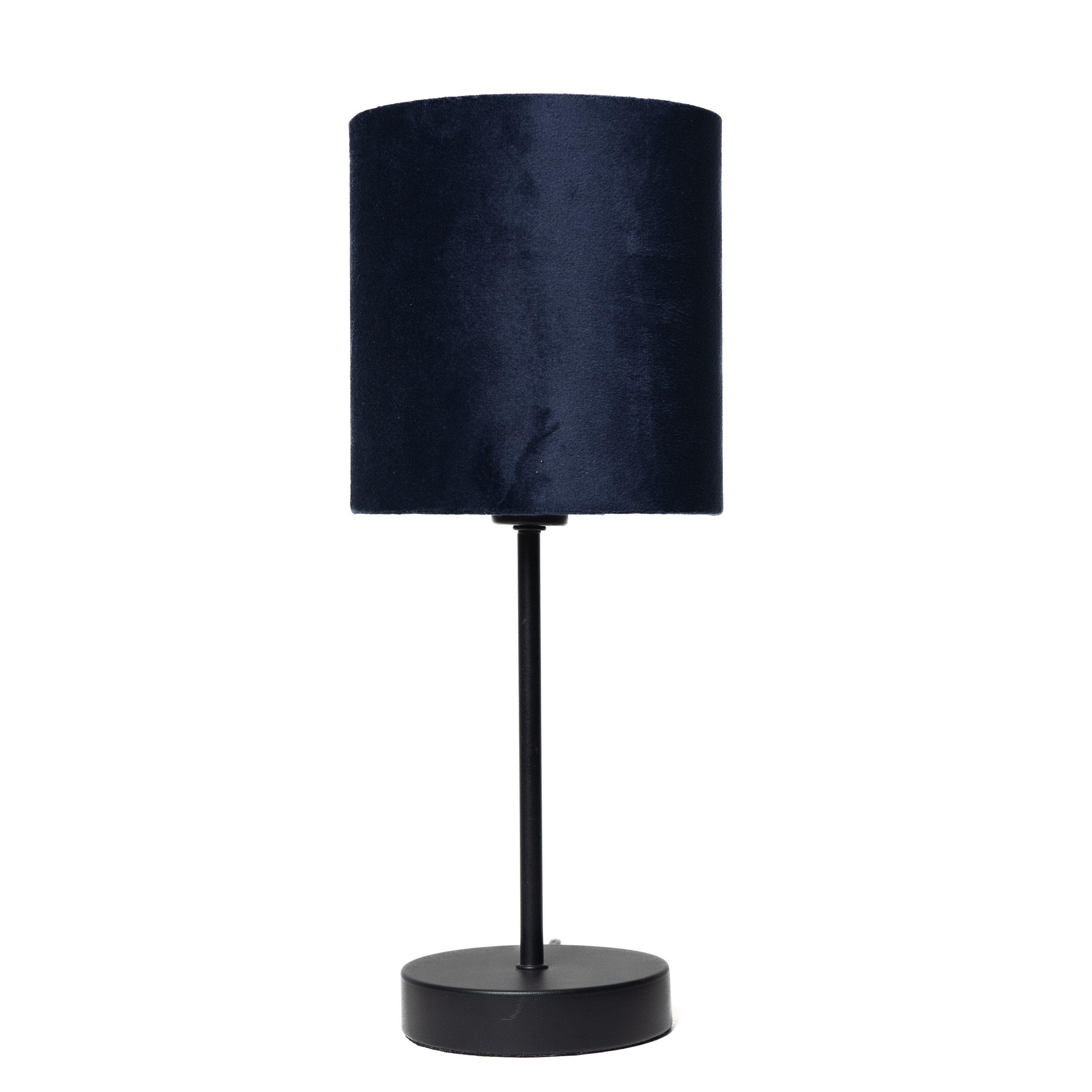 Navy - K Living - Hove Table Lamp with Navy Shade - 3