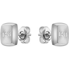 Boss Yann Mens Stainless Steel Stud Earrings