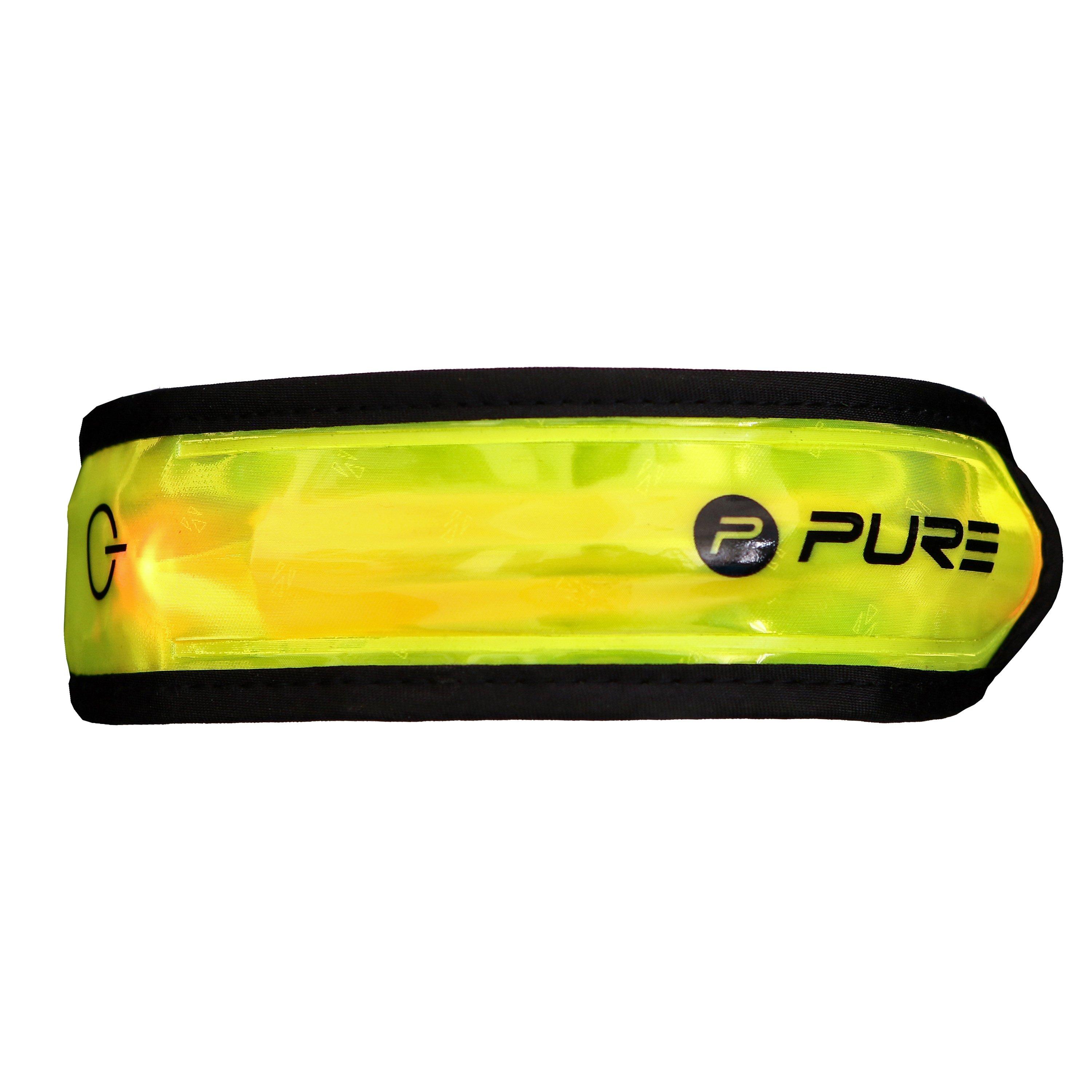Clear/Red - Pure2Improve - Pure2Improve Reflective Led Armband - 2