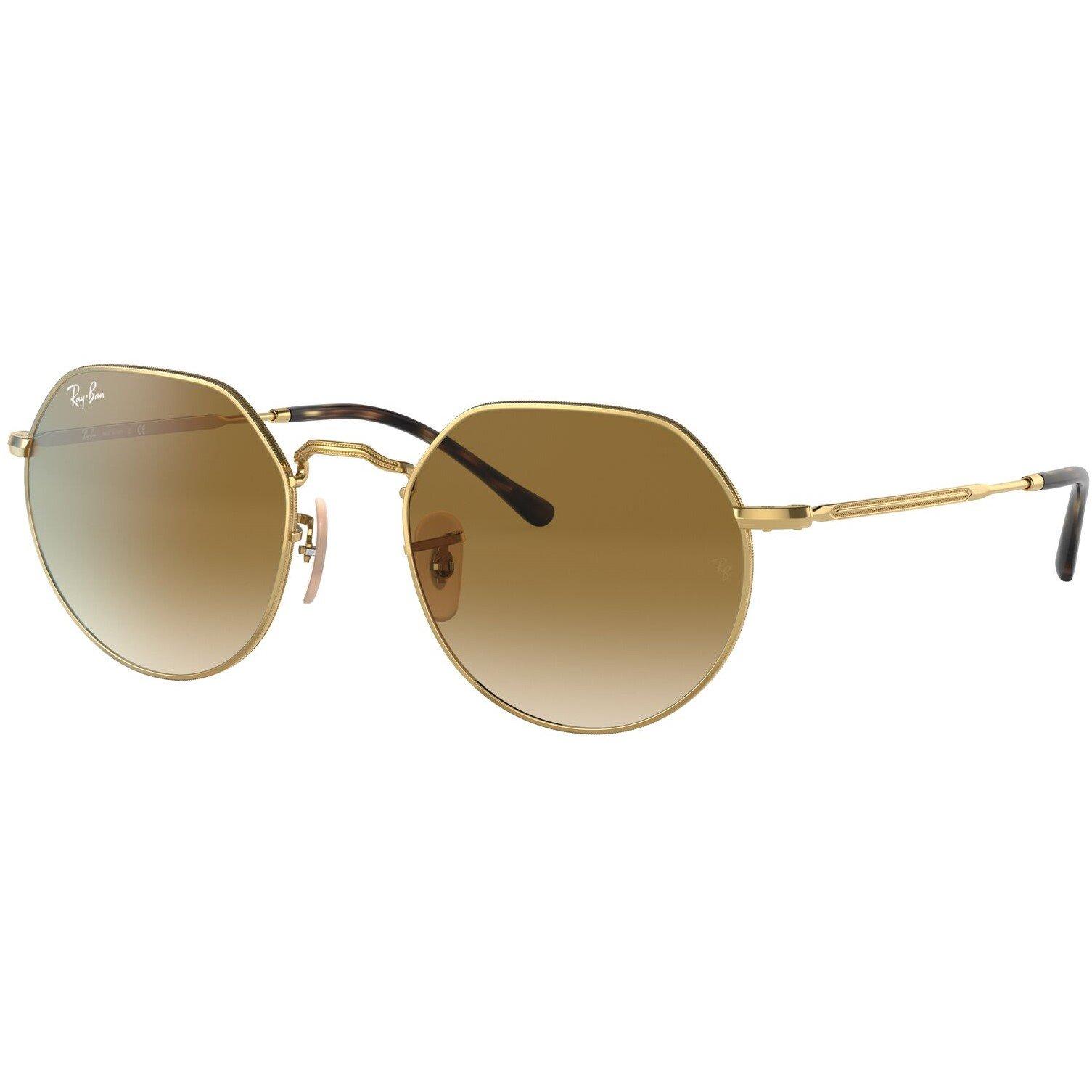 Arista - Ray-Ban - Gold Hexagon Sunglasses - 3