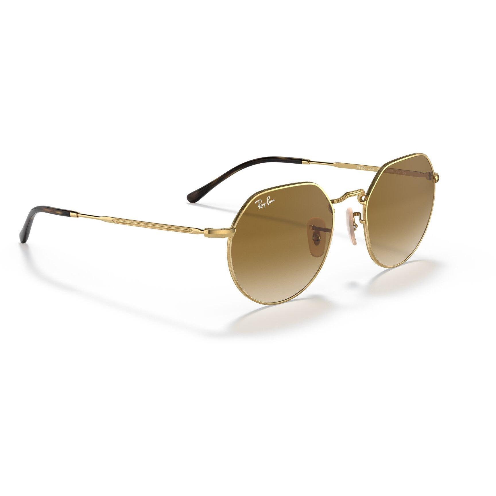 Arista - Ray-Ban - Gold Hexagon Sunglasses - 4