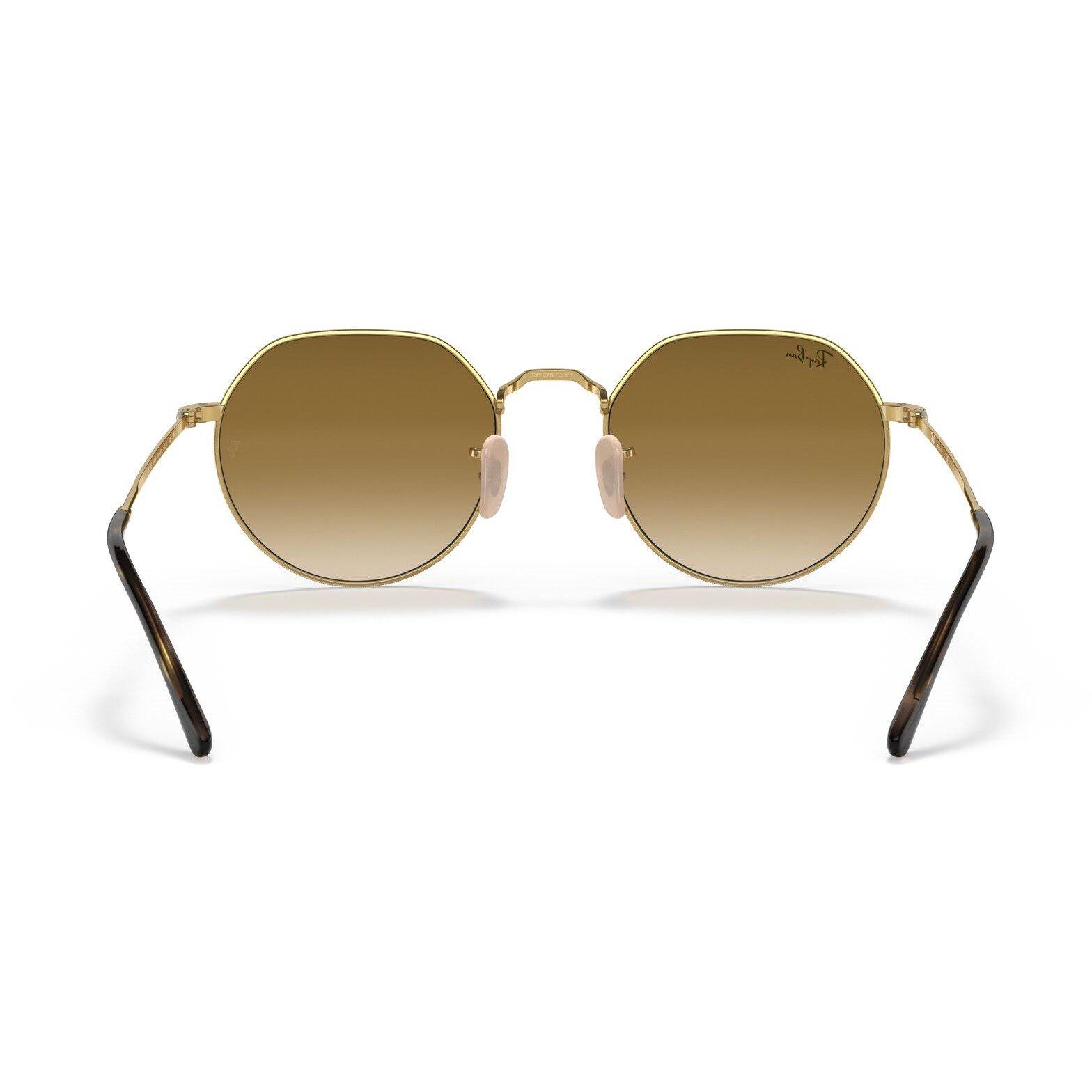 Arista - Ray-Ban - Gold Hexagon Sunglasses - 5