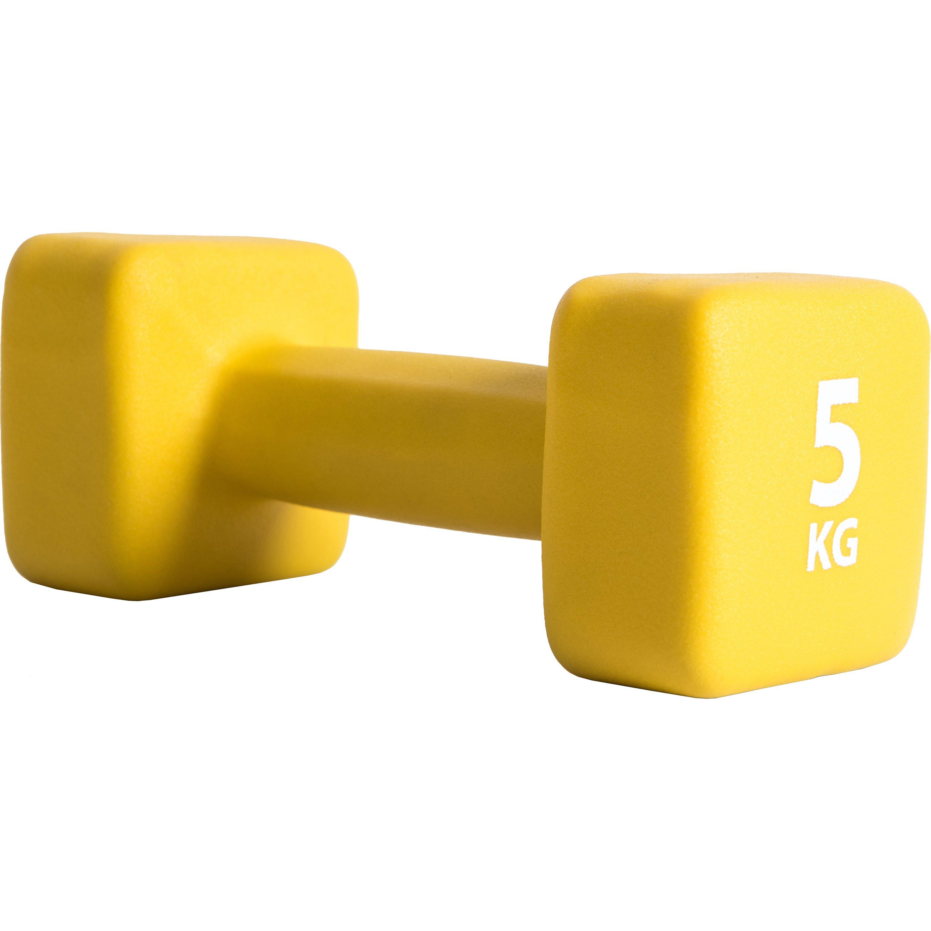 Yellow - Pure2Improve - Pure2Improve Neoprene Coated Dumbbells