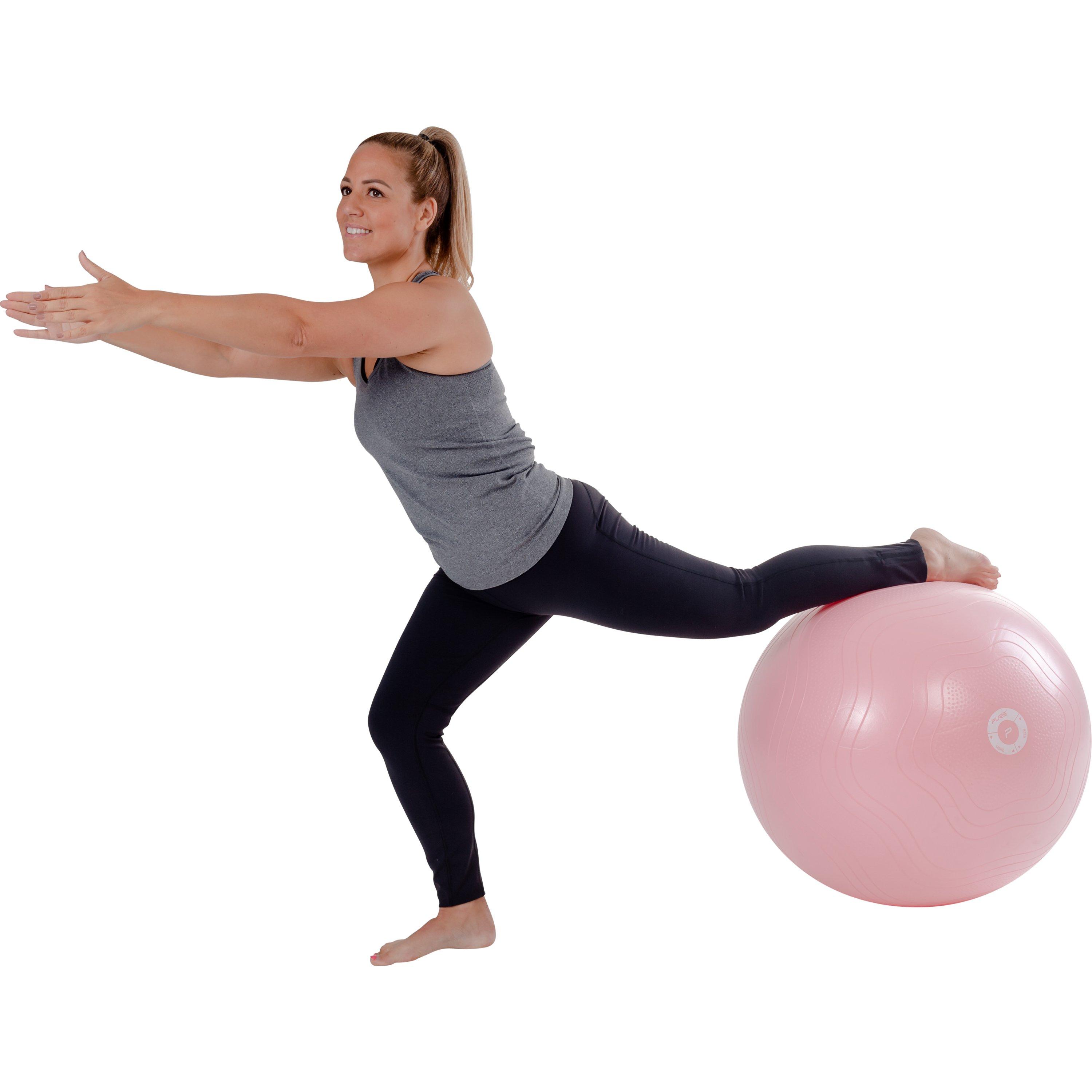 Pink - Pure2Improve - Pure2Improve Yogaball Antiburst - 2