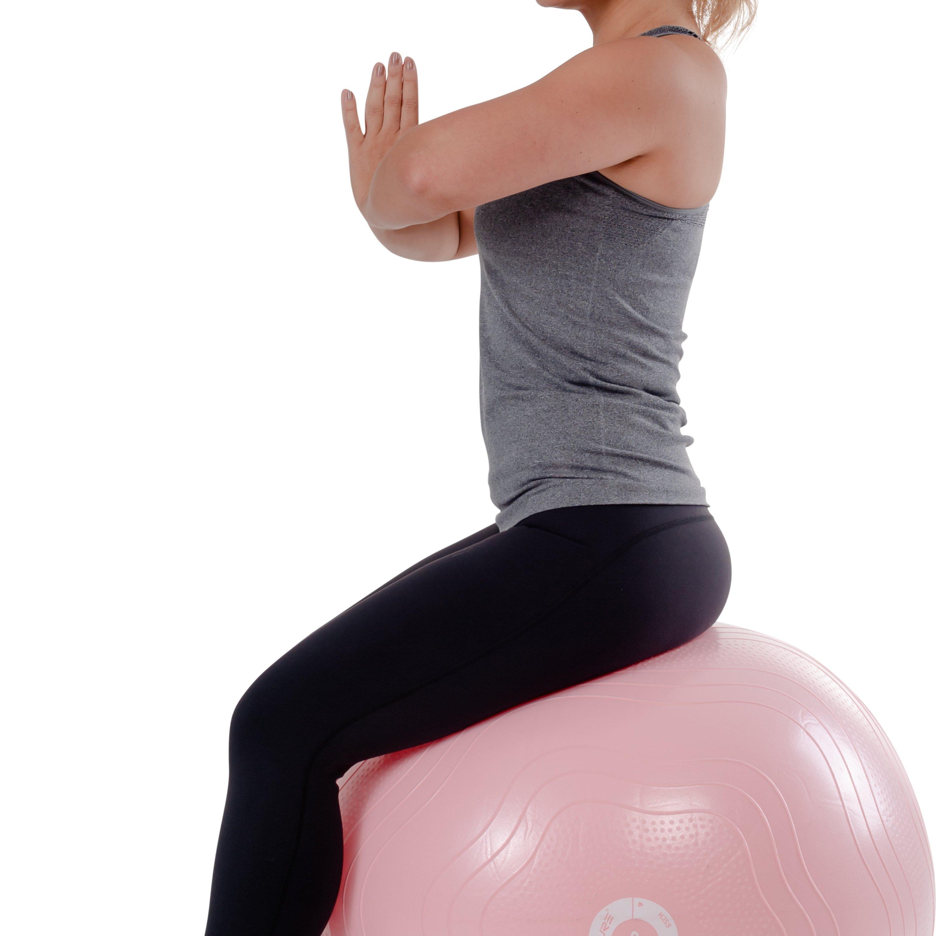 Pink - Pure2Improve - Pure2Improve Yogaball Antiburst - 3