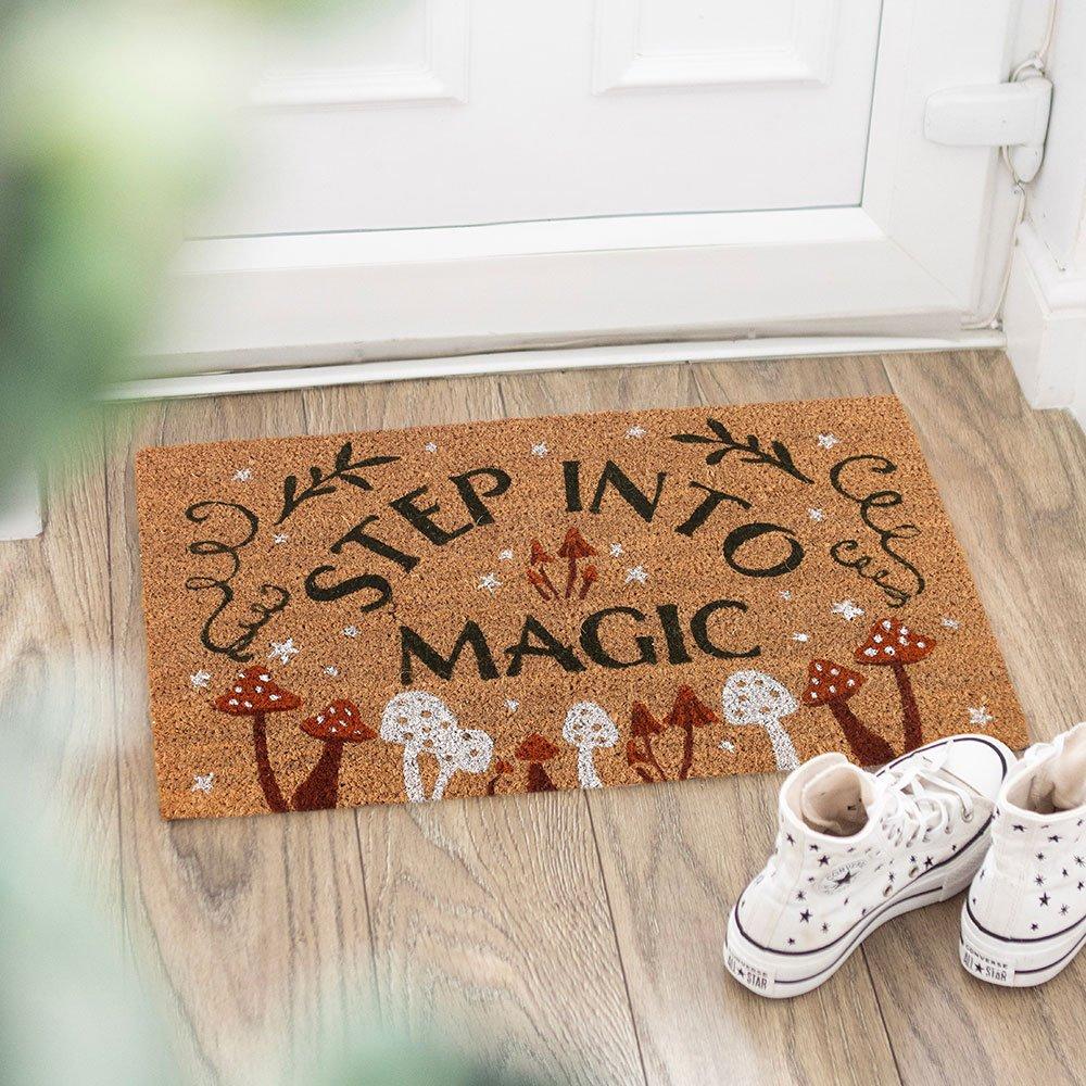 Brown - Something Different - Natural Step Into Magic Doormat - 1
