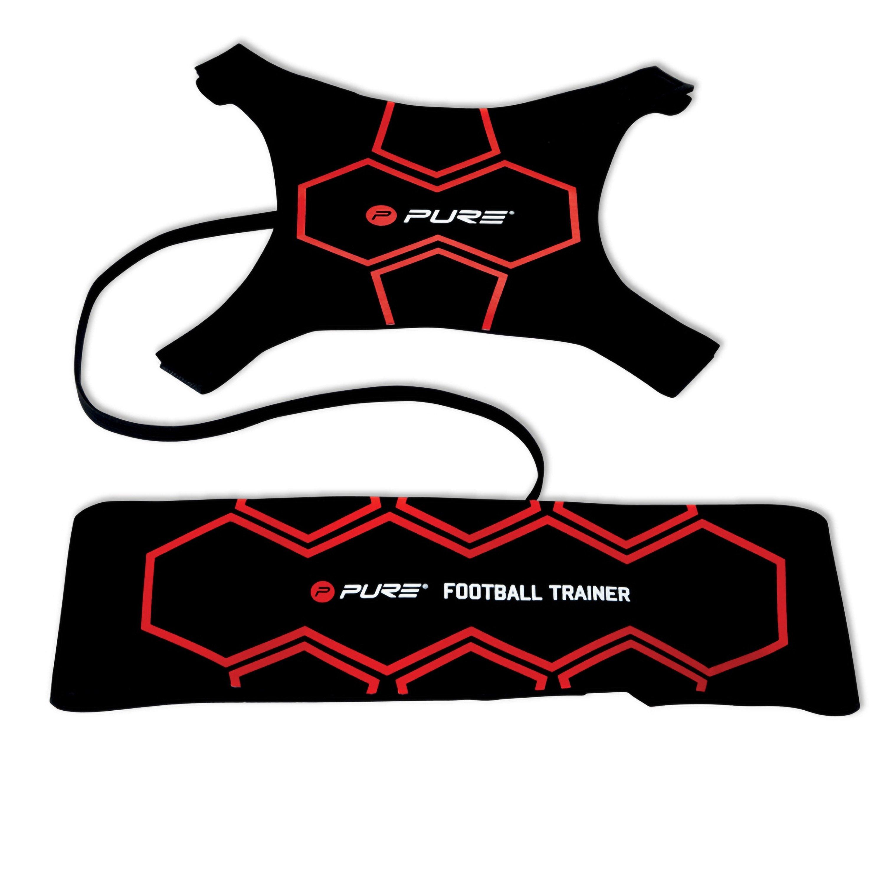 Black/Red - Pure2Improve - Pure2Improve Football Trainer Black/Red - 1
