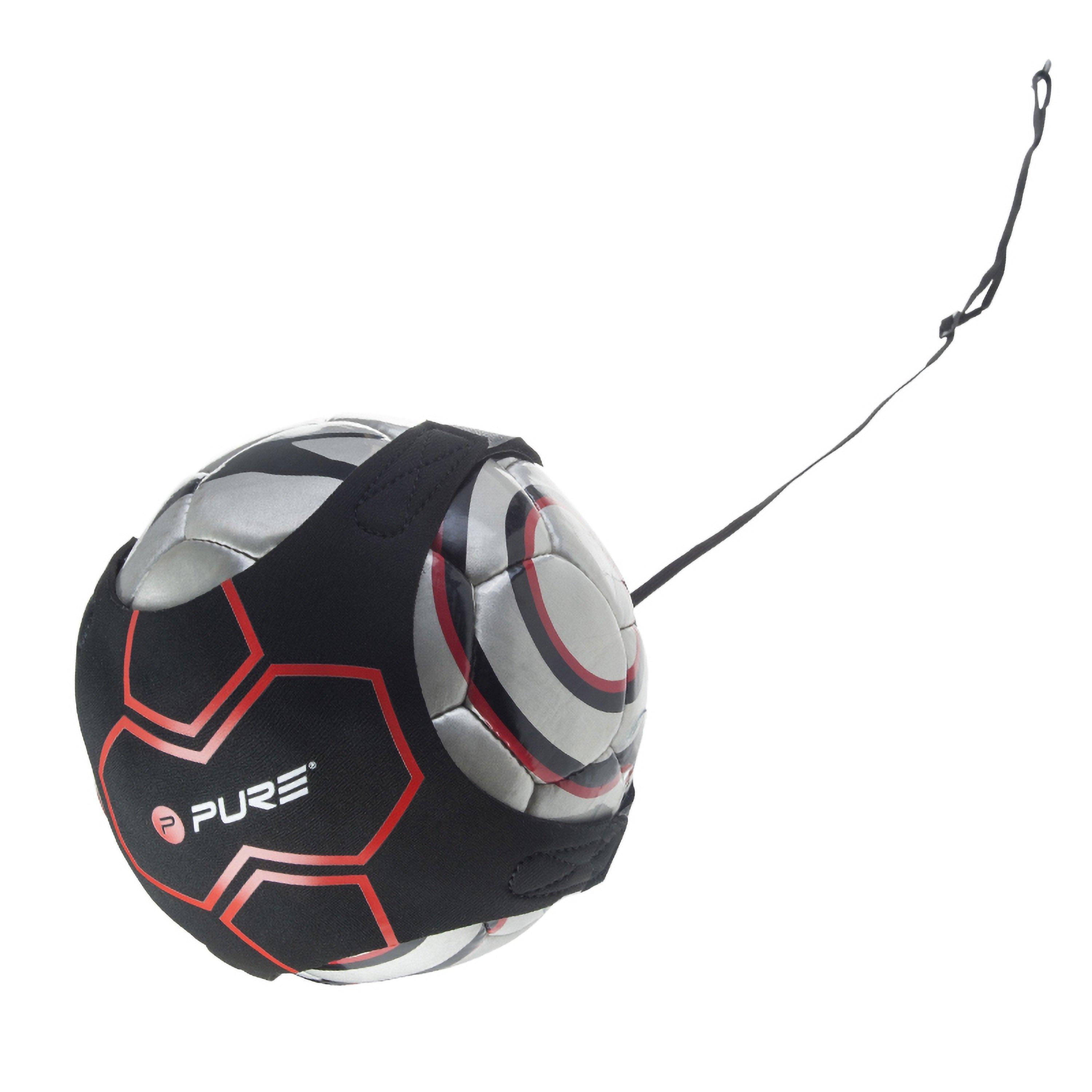 Black/Red - Pure2Improve - Pure2Improve Football Trainer Black/Red - 2