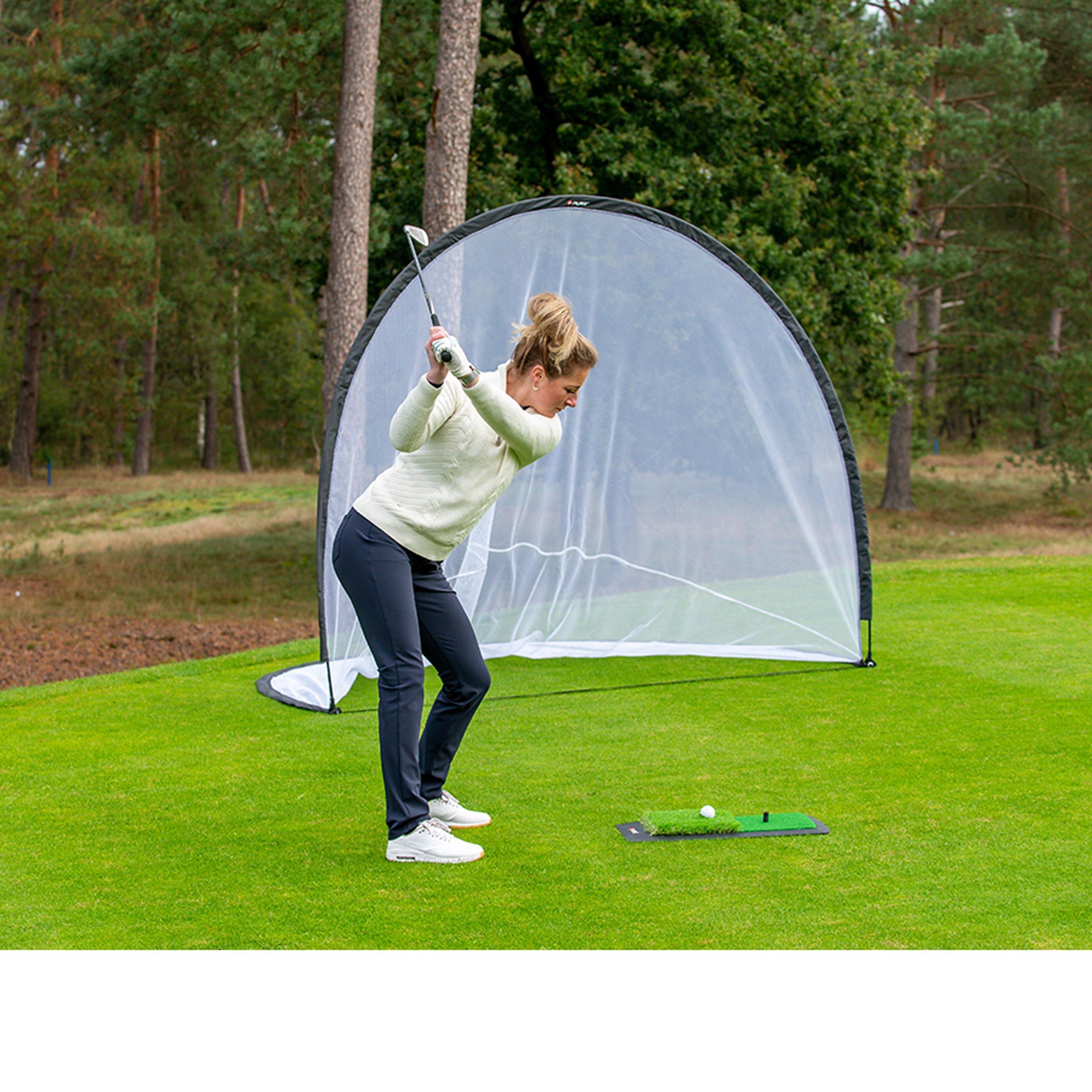 Black - Pure2Improve - Pure2Improve Golf Practice Net - 2