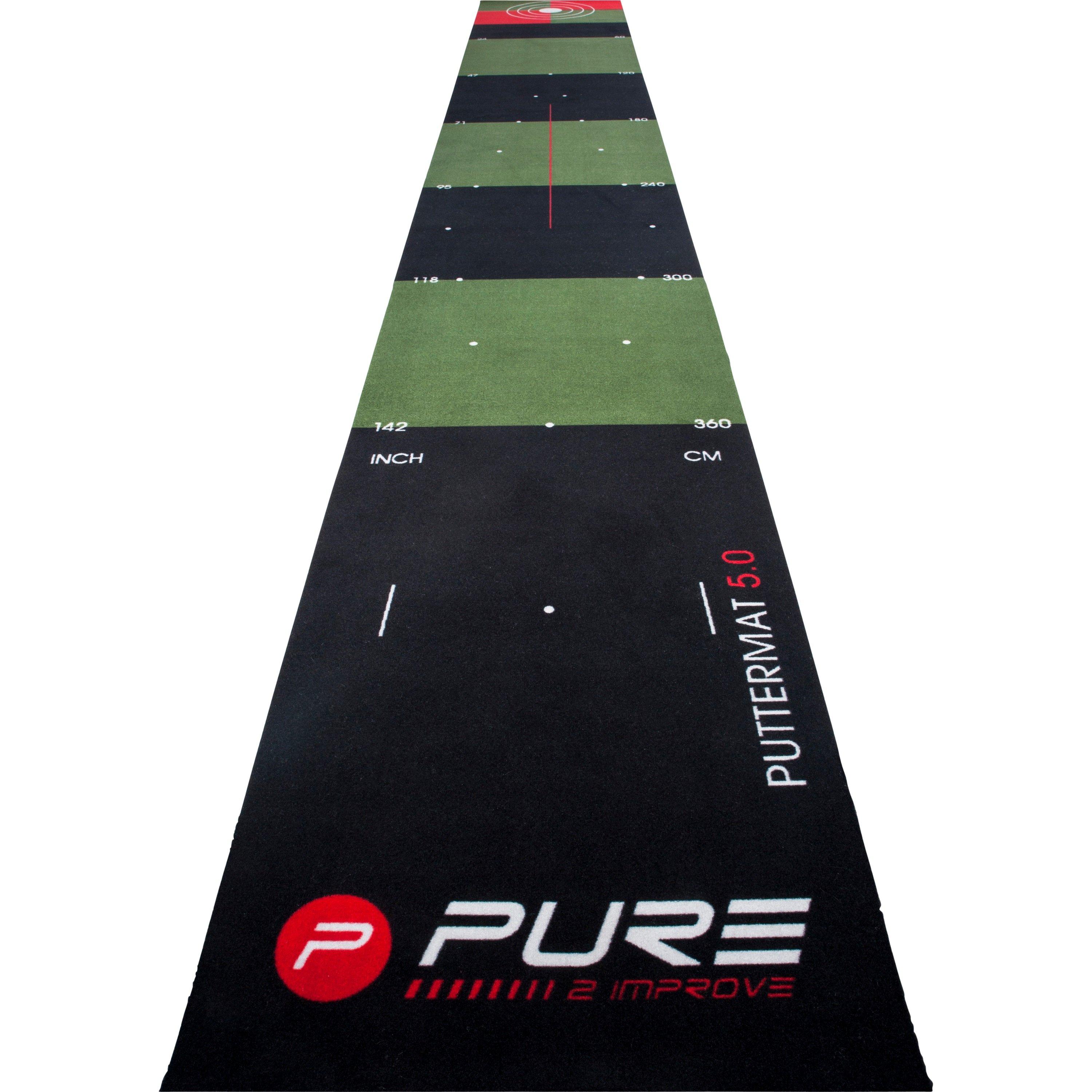 Green/Black - Pure2Improve - Pure2Improve Putting Mat - 3