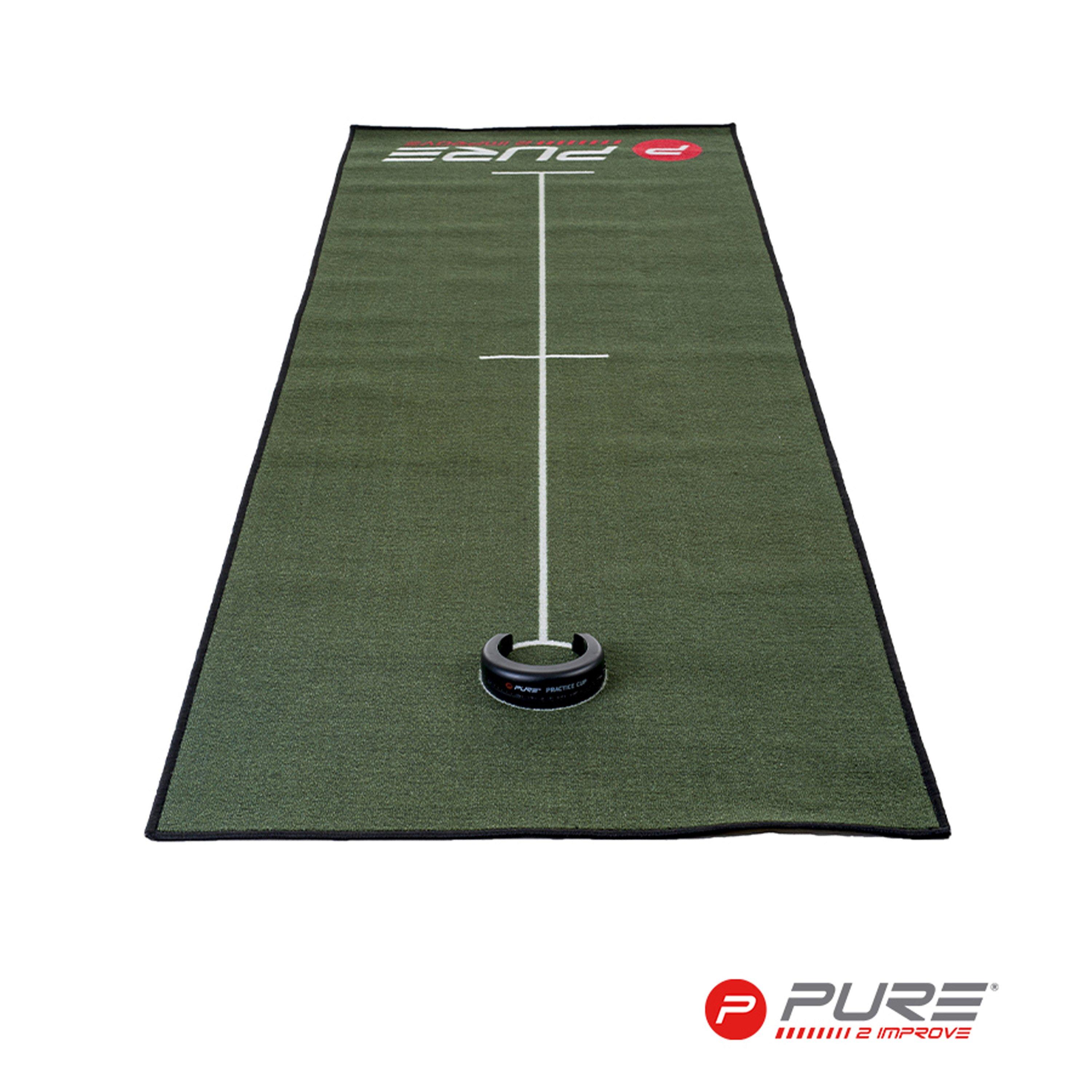 Green/Black - Pure2Improve - Pure2Improve Putting Mat - 6