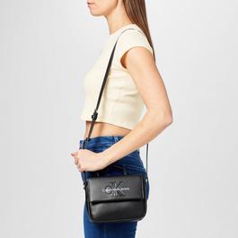 Calvin Klein Jeans Sculpted Boxy Flap Crossbody Bag