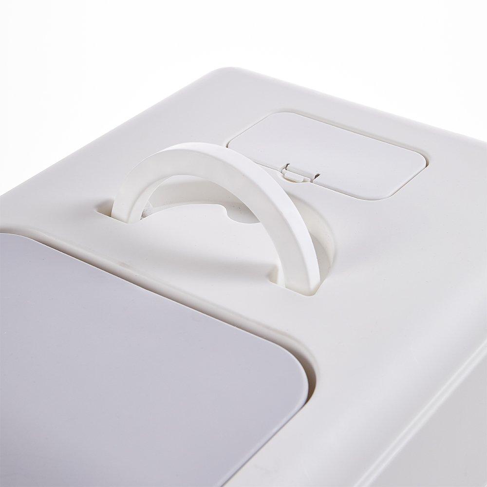 White And Grey - KIDKID PET - Enclosed Cat Litter Box - 9