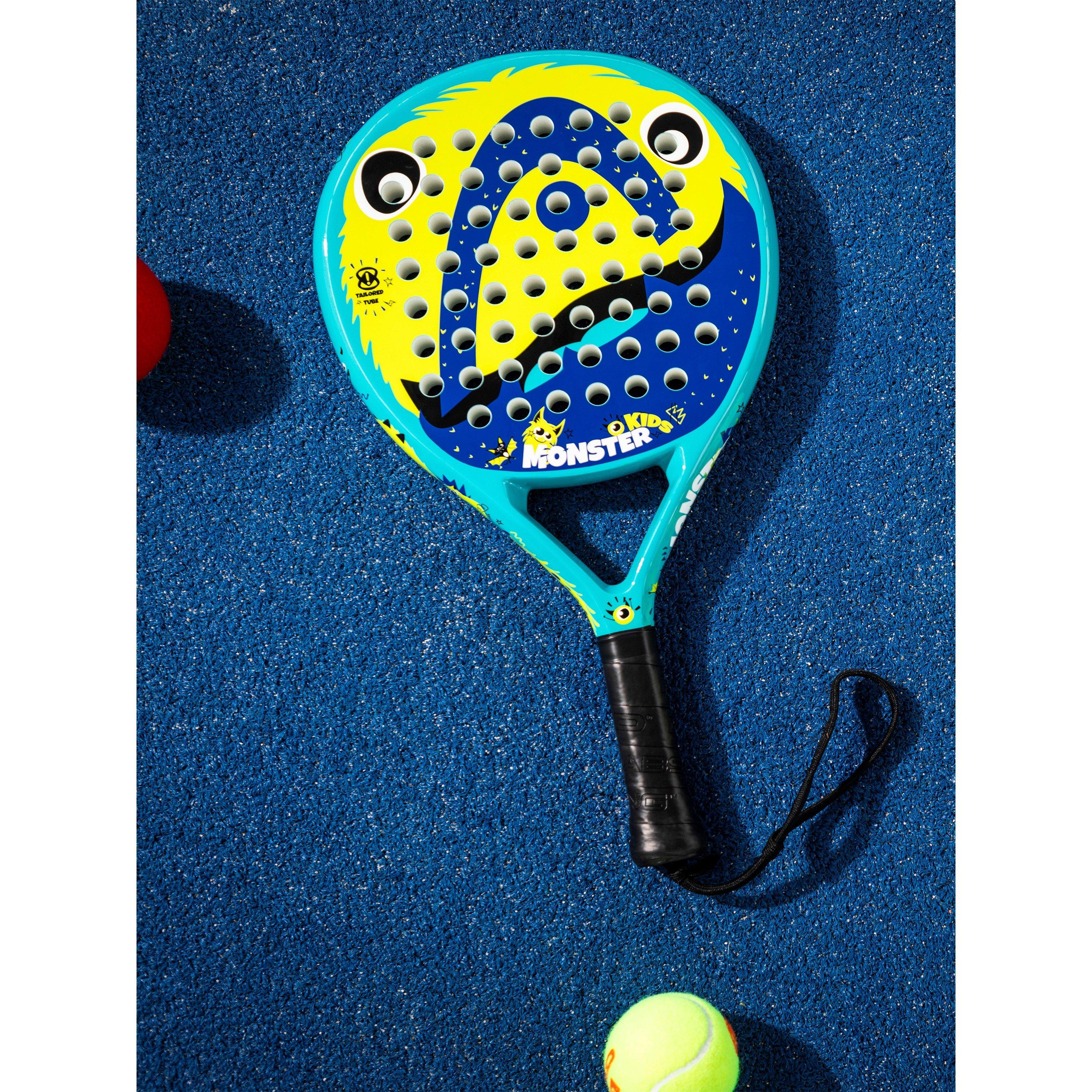 Amarillo/Azul - HEAD - Monster Kids Padel Racket - 4