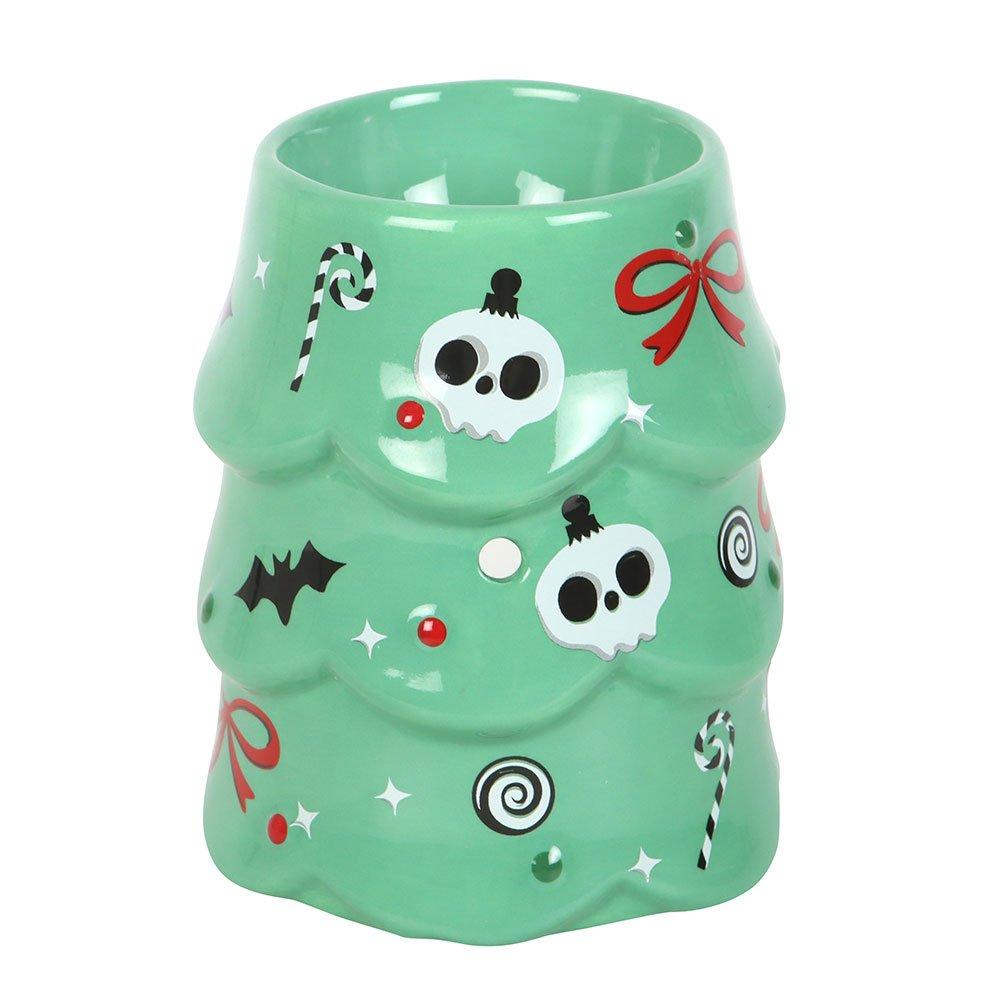 Green - Something Different - Creepy Christmas Tree Oil Burner and Wax Warmer - 2