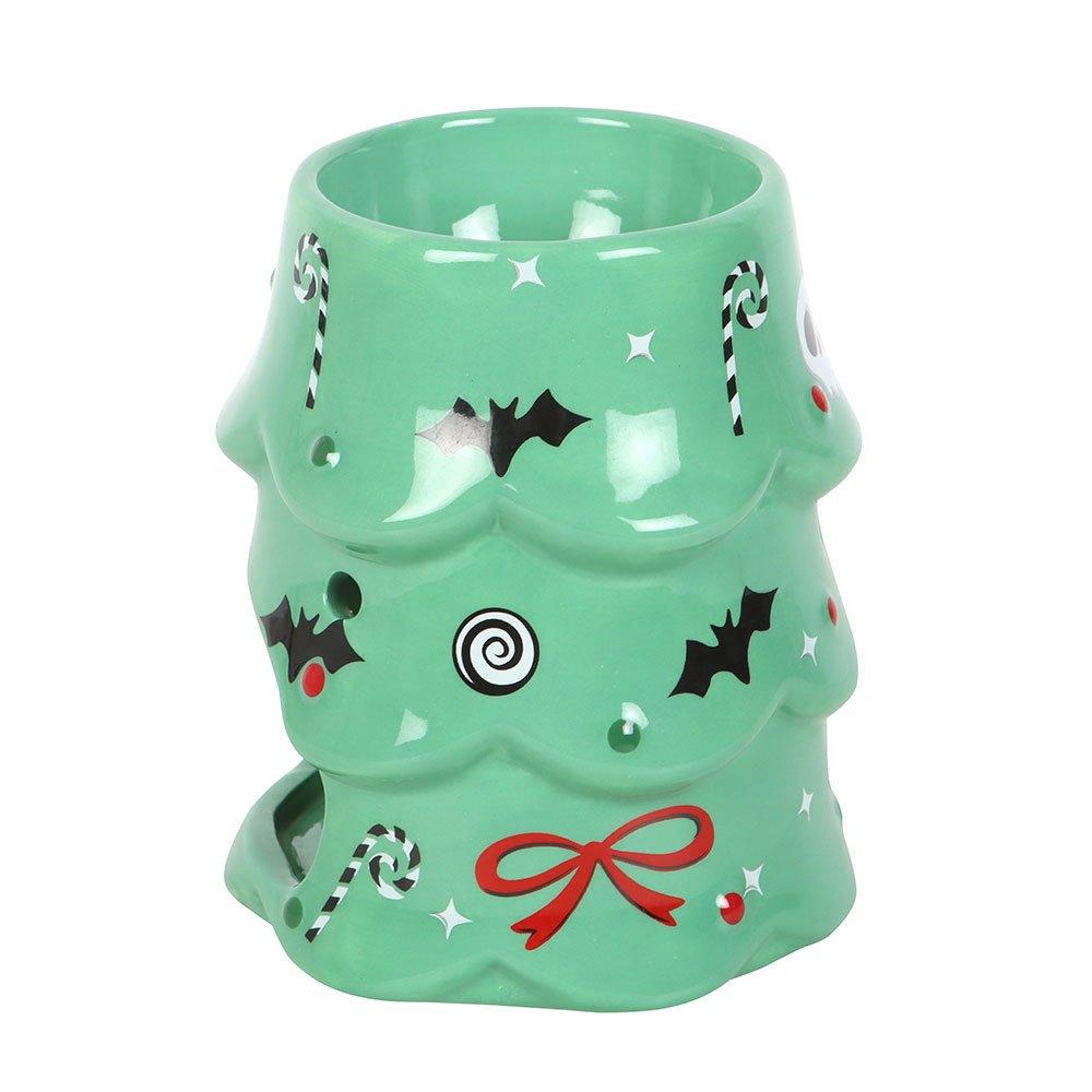 Green - Something Different - Creepy Christmas Tree Oil Burner and Wax Warmer - 3