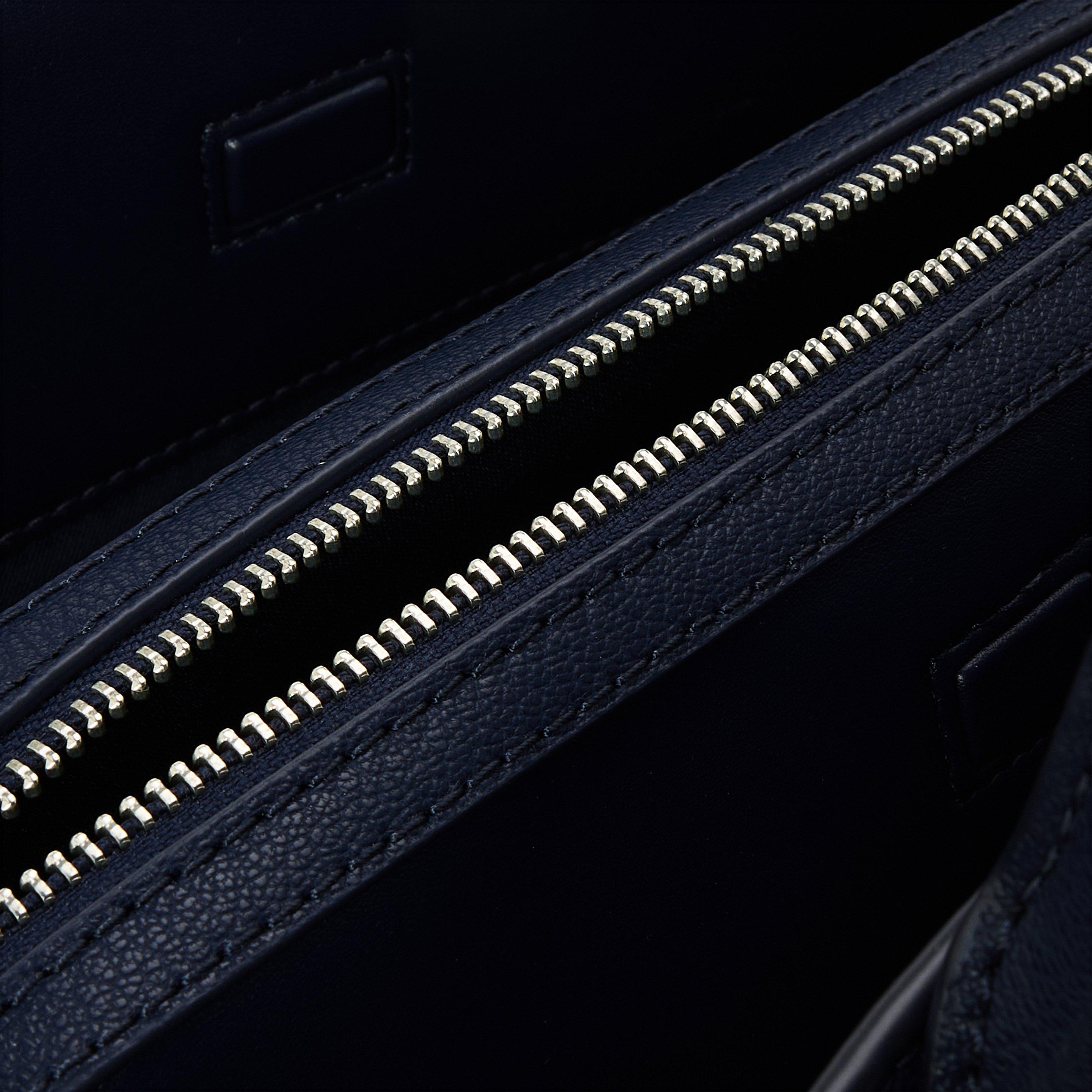 Dress Blue - MICHAEL Michael Kors - Women's MMK Laila Satchel Bag - 4