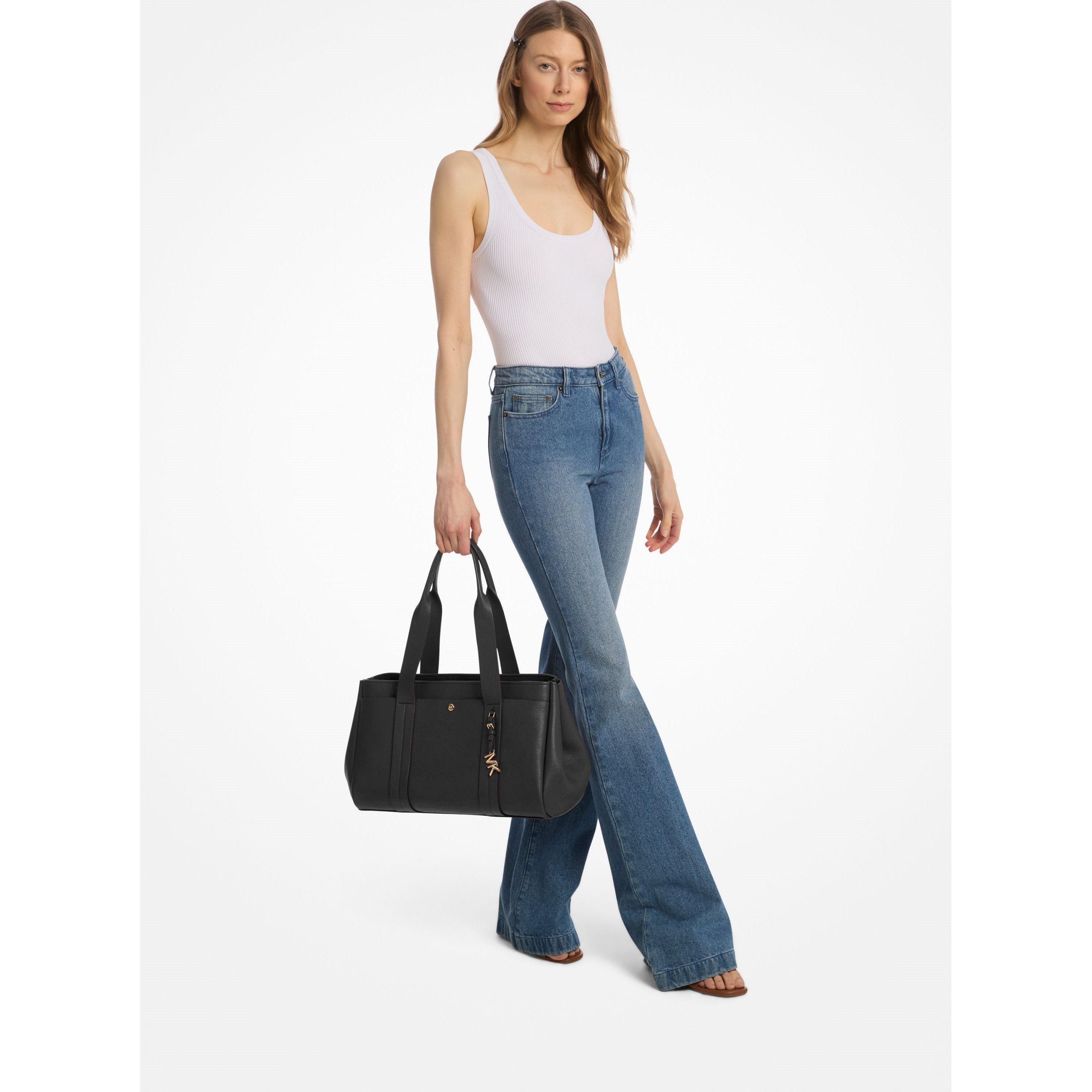 BLACK - MICHAEL Michael Kors - Women's MMK Romee Tote Bag - 3