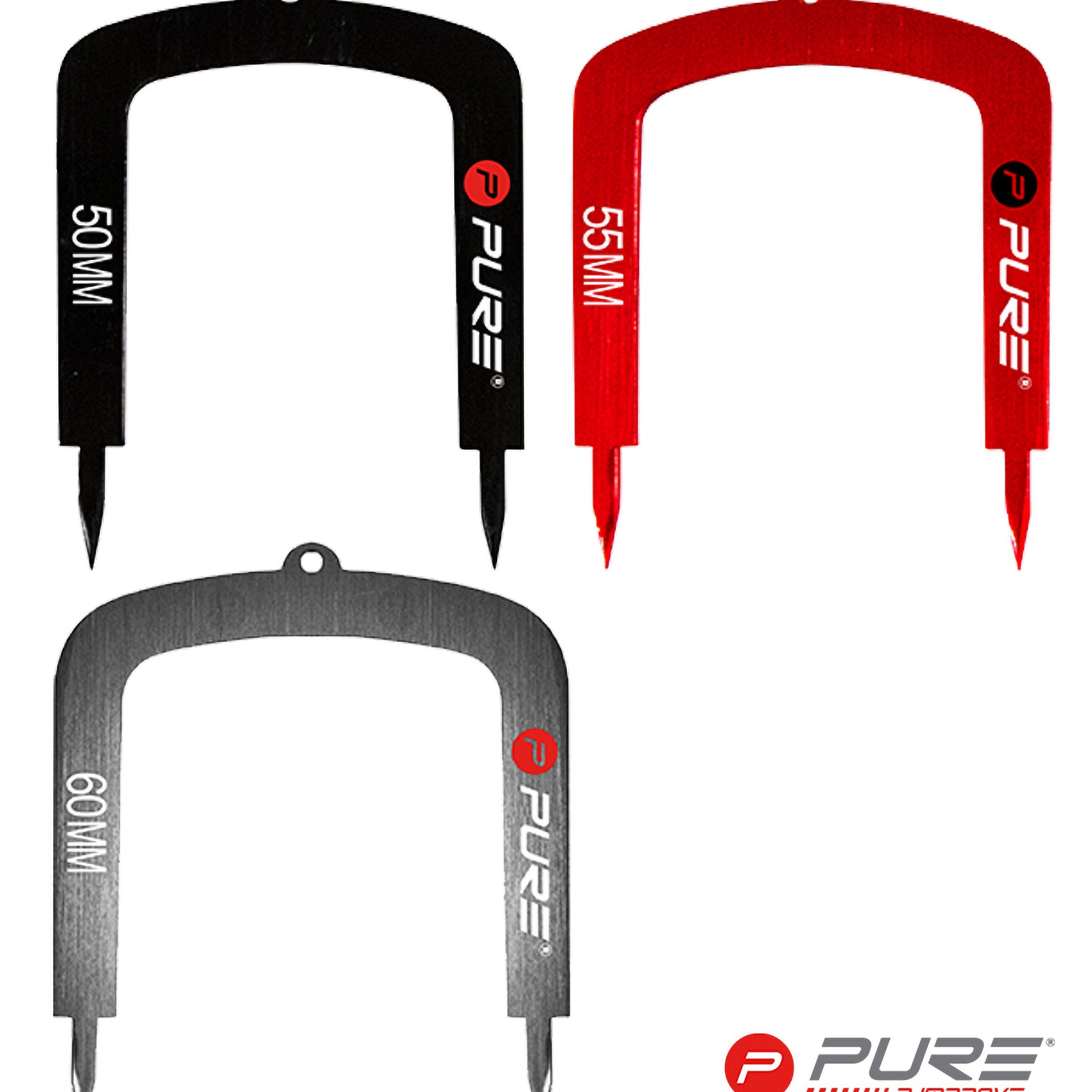 Red/Black/Grey - Pure2Improve - Pure2Improve Training Gates (Set of 3) - 1