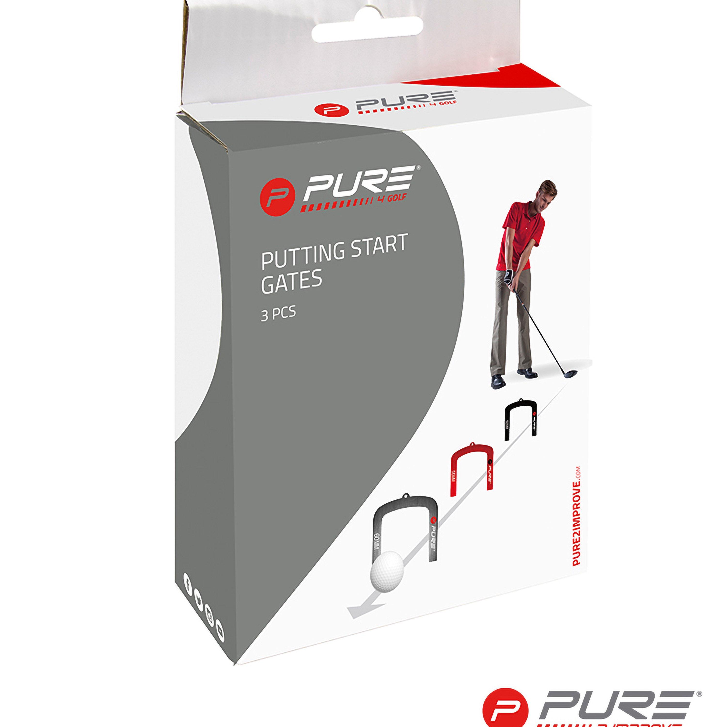 Red/Black/Grey - Pure2Improve - Pure2Improve Training Gates (Set of 3) - 2