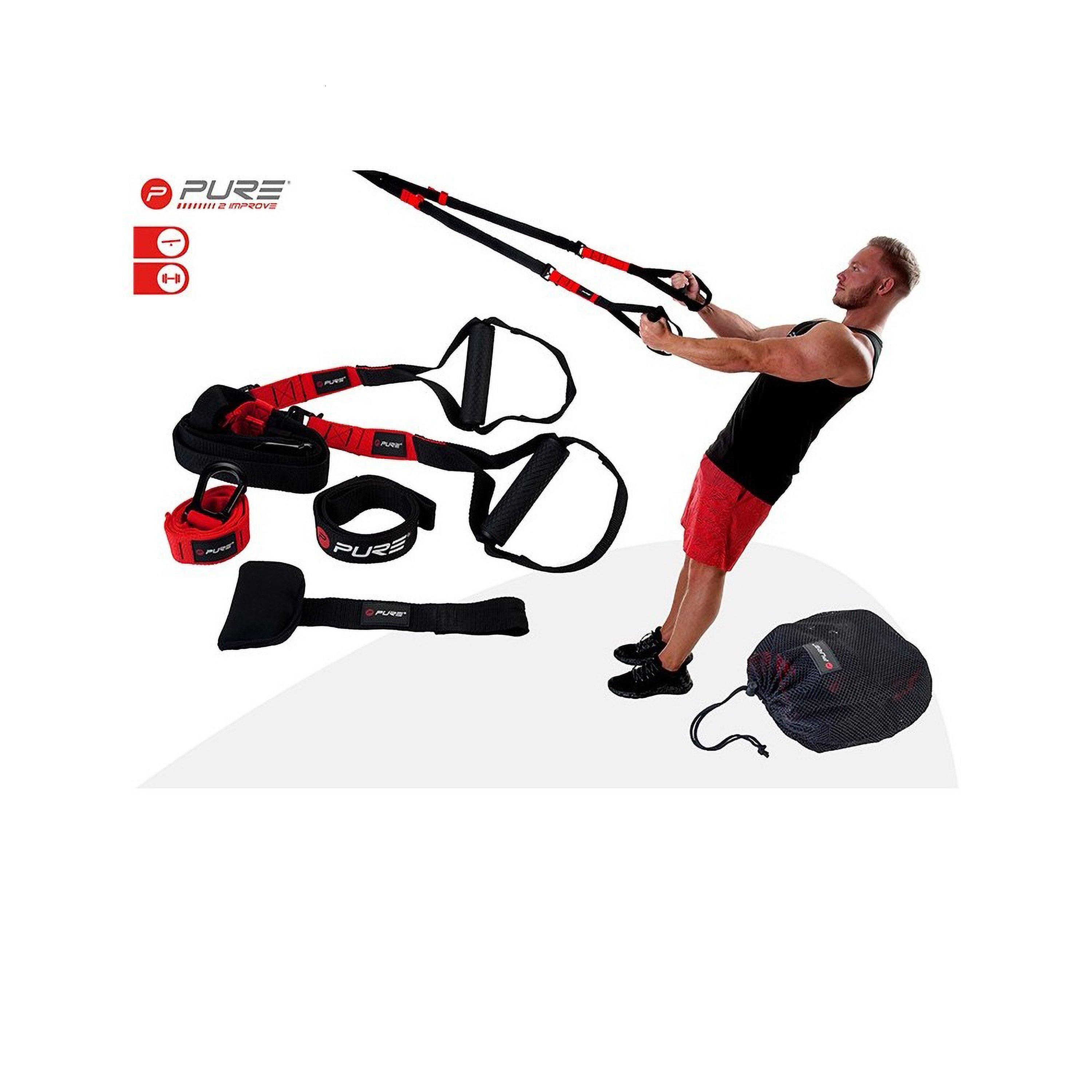 Black/Red - Pure2Improve - Pure2Improve Suspension Trainer Pro - 2
