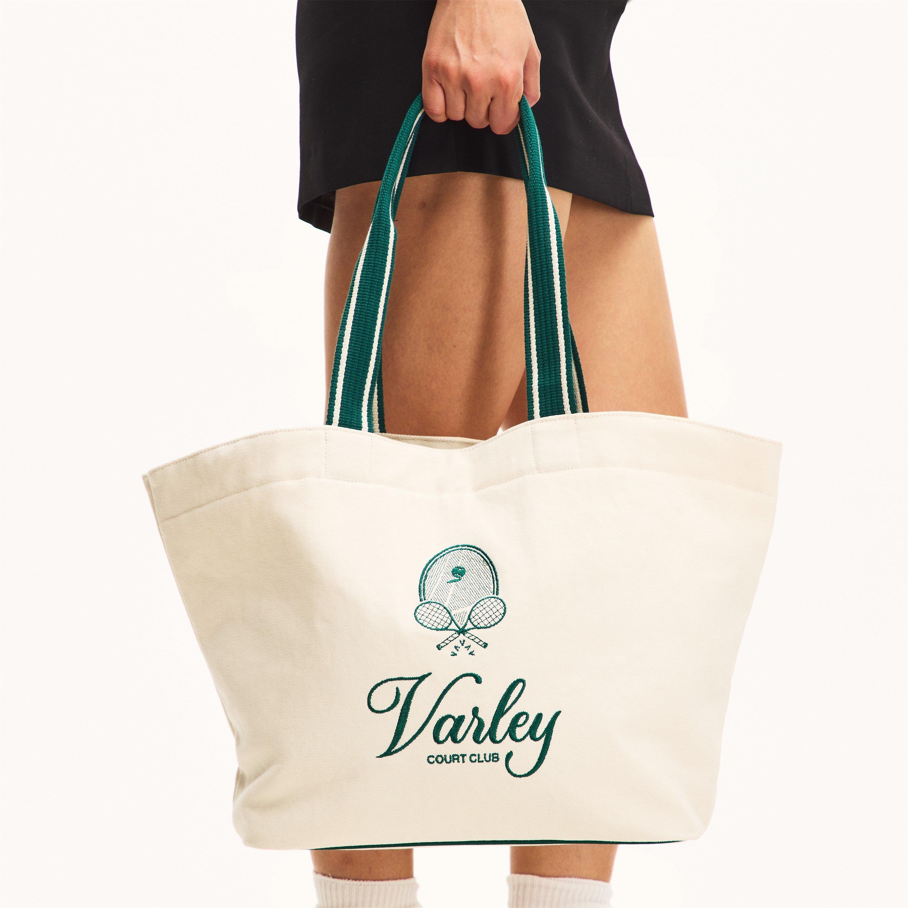 Ivory/Forest - Varley - Womens Robinson Tote Bag from Varley - 3