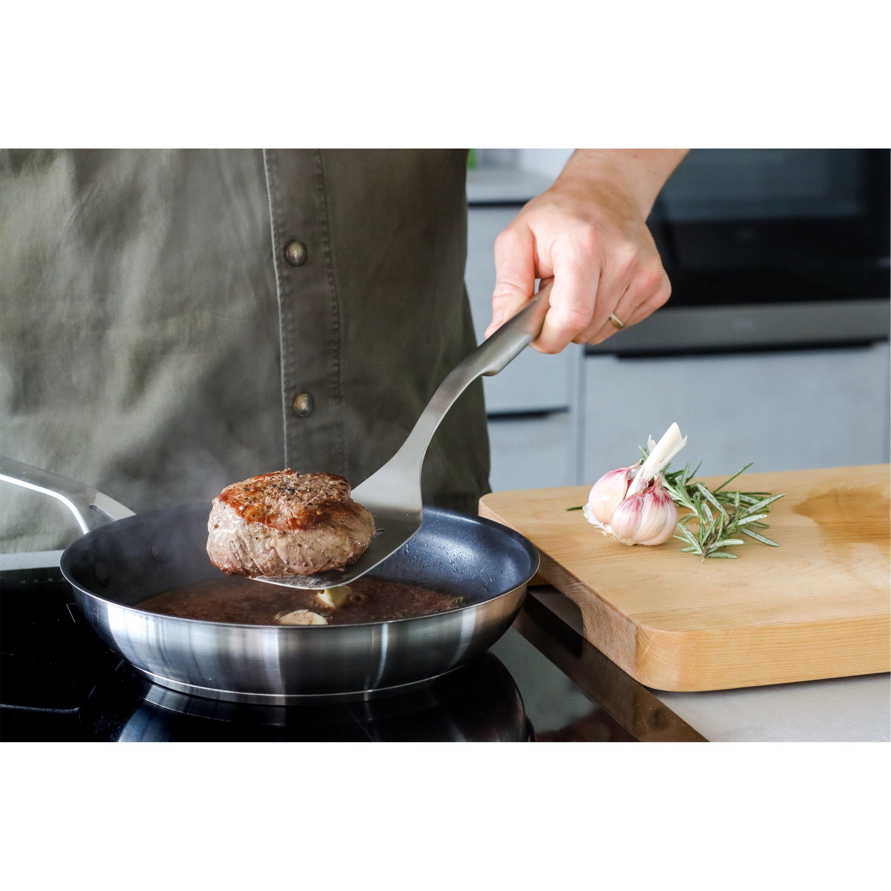 Silver - KitchenAid - KitchenAid Premium Stainless Steel Food Turner - 2