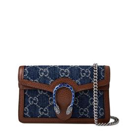 Gucci Dionysus Super Mini Denim Chain Bag