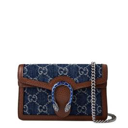 Gucci Dionysus Super Mini Denim Chain Bag