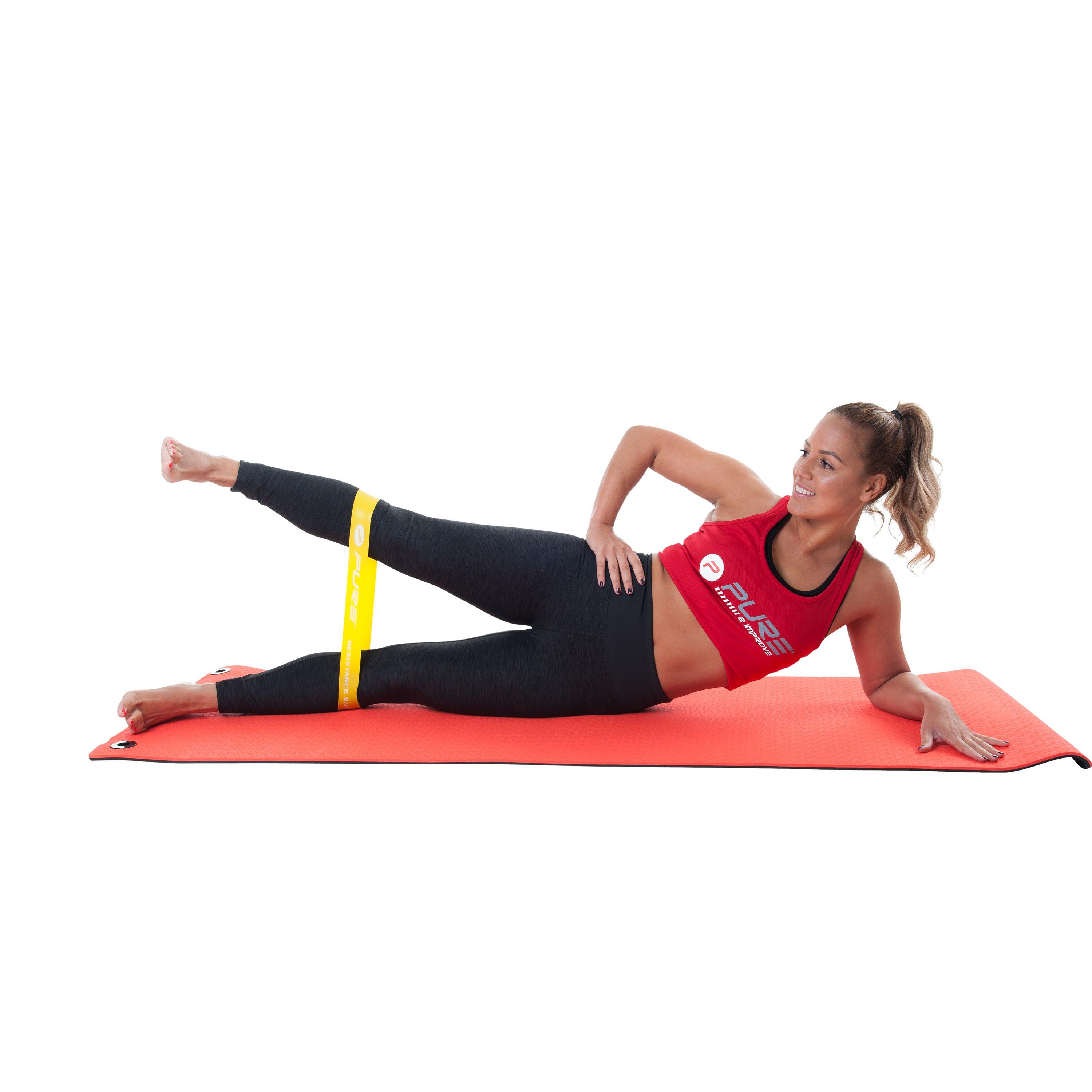 Red - Pure2Improve - Pure2Improve TPE Fitness Mat Pro - 2
