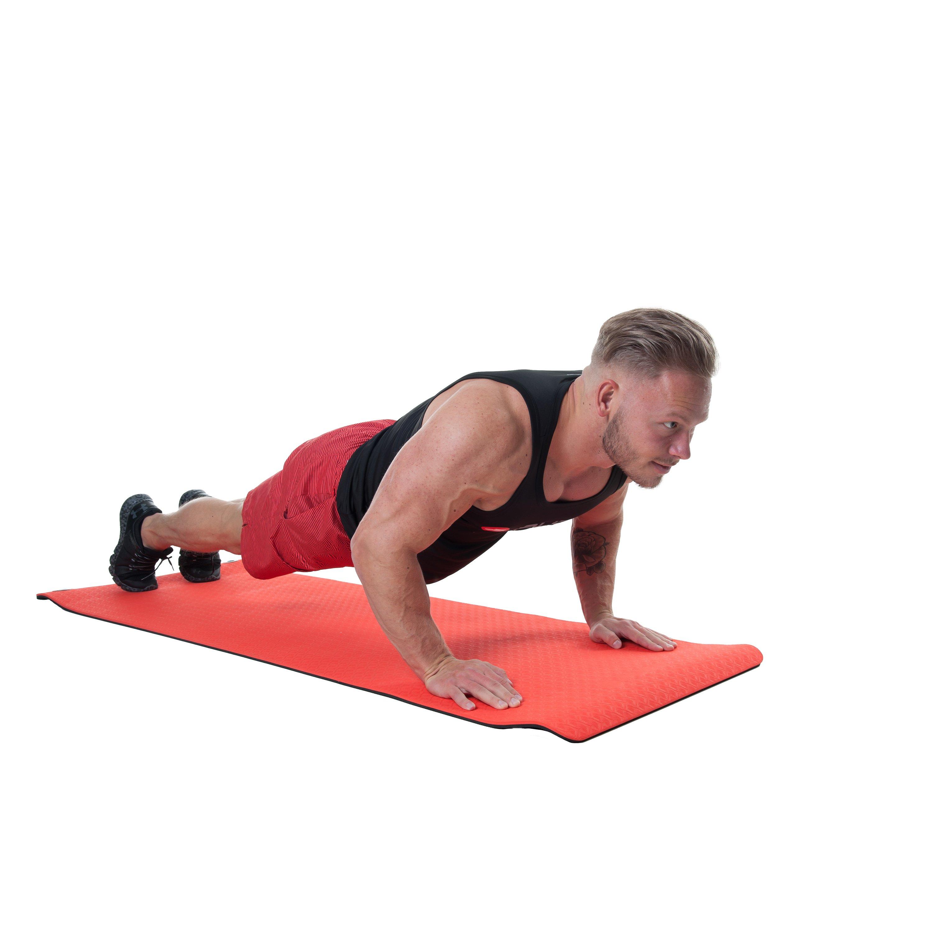 Red - Pure2Improve - Pure2Improve TPE Fitness Mat Pro - 5