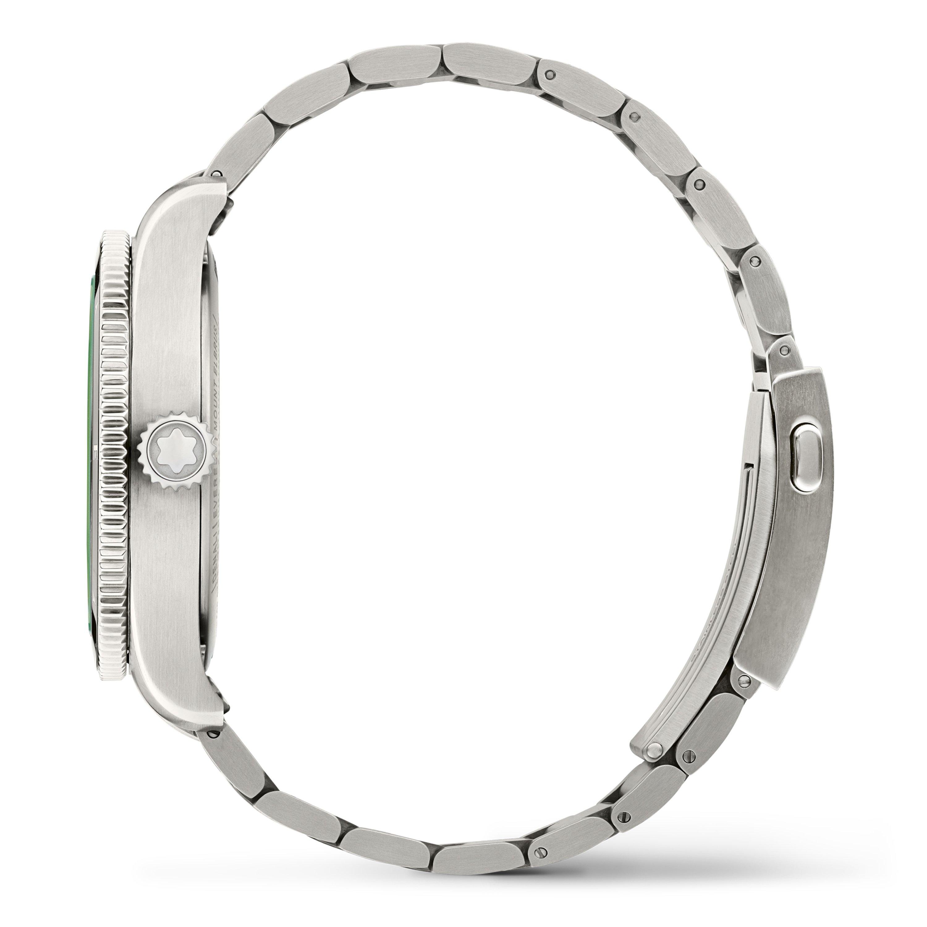 Green/silver - Montblanc - 1858 Geosphere Watch - 5