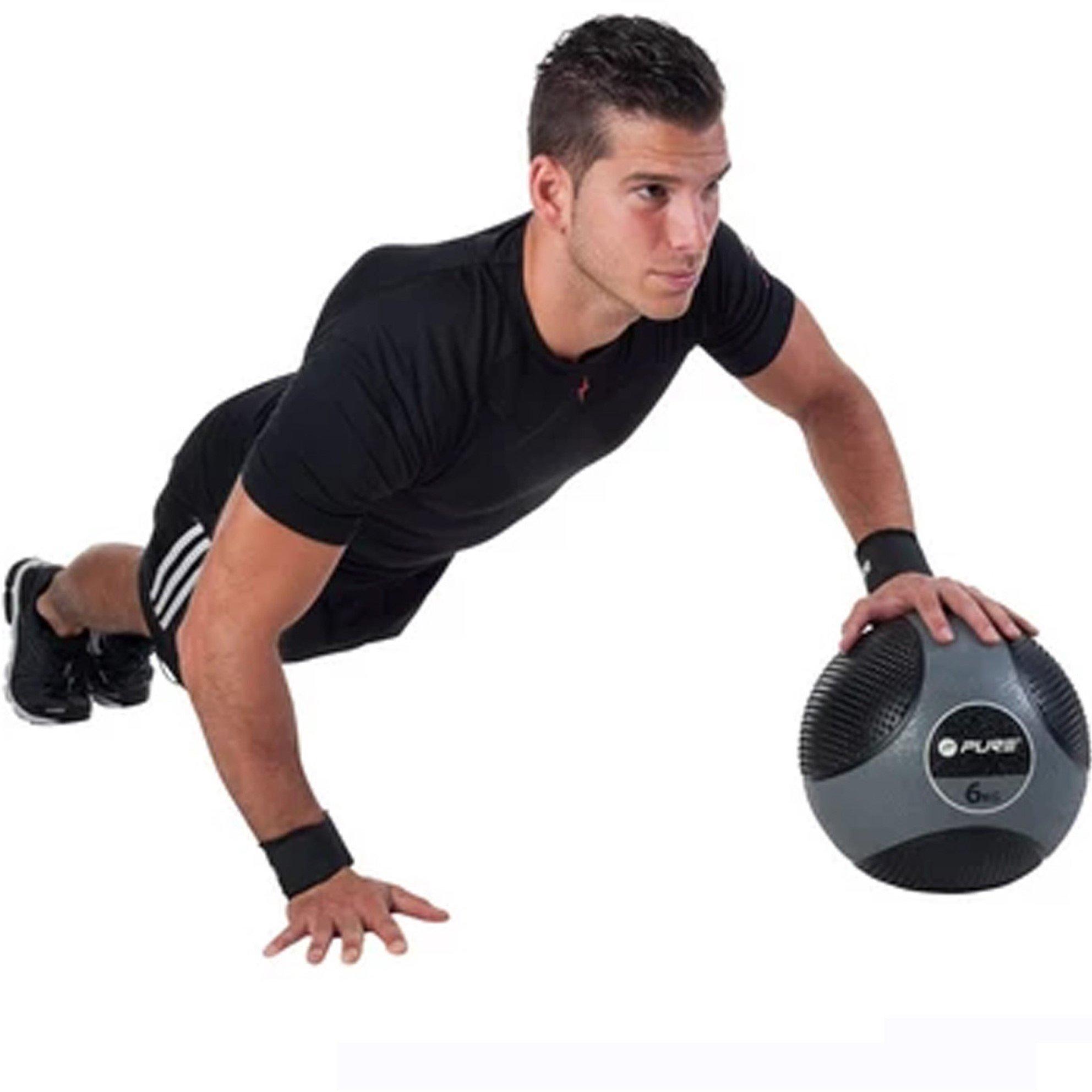 Black - Pure2Improve - Pure2Improve Medicine Ball - 3