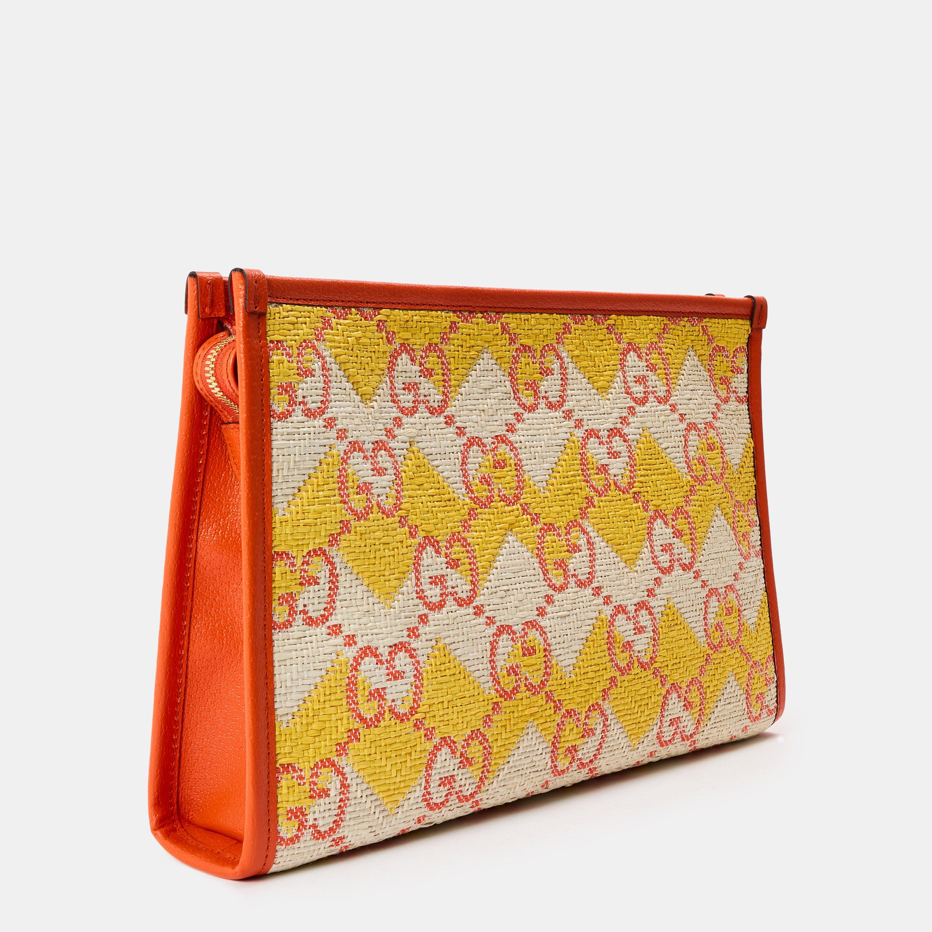 Yellow - Gucci - Women's Clutch Bag - 2